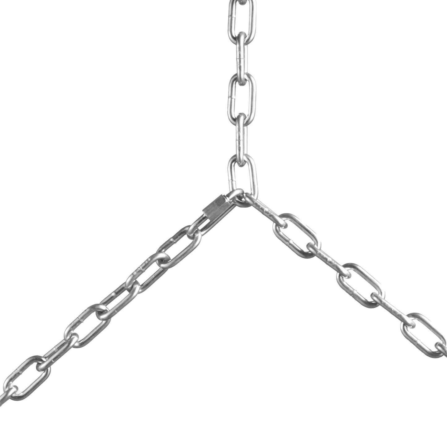 Zinc Plated Proof Coil Chain Carbon Steel Chain Loop 3/16" x 100' 1100lbs