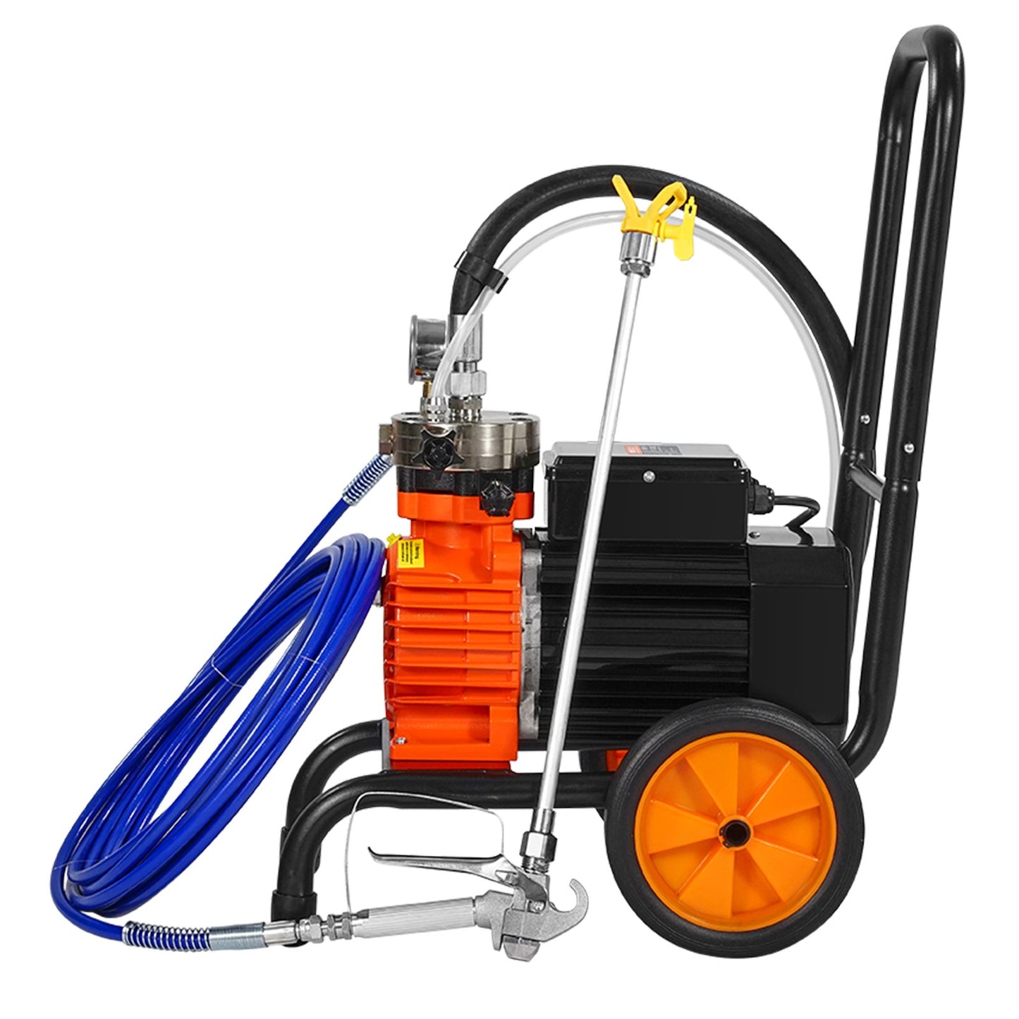 Cart Airless Paint Sprayer Membrane Paint Airless Sprayer 900W Electric