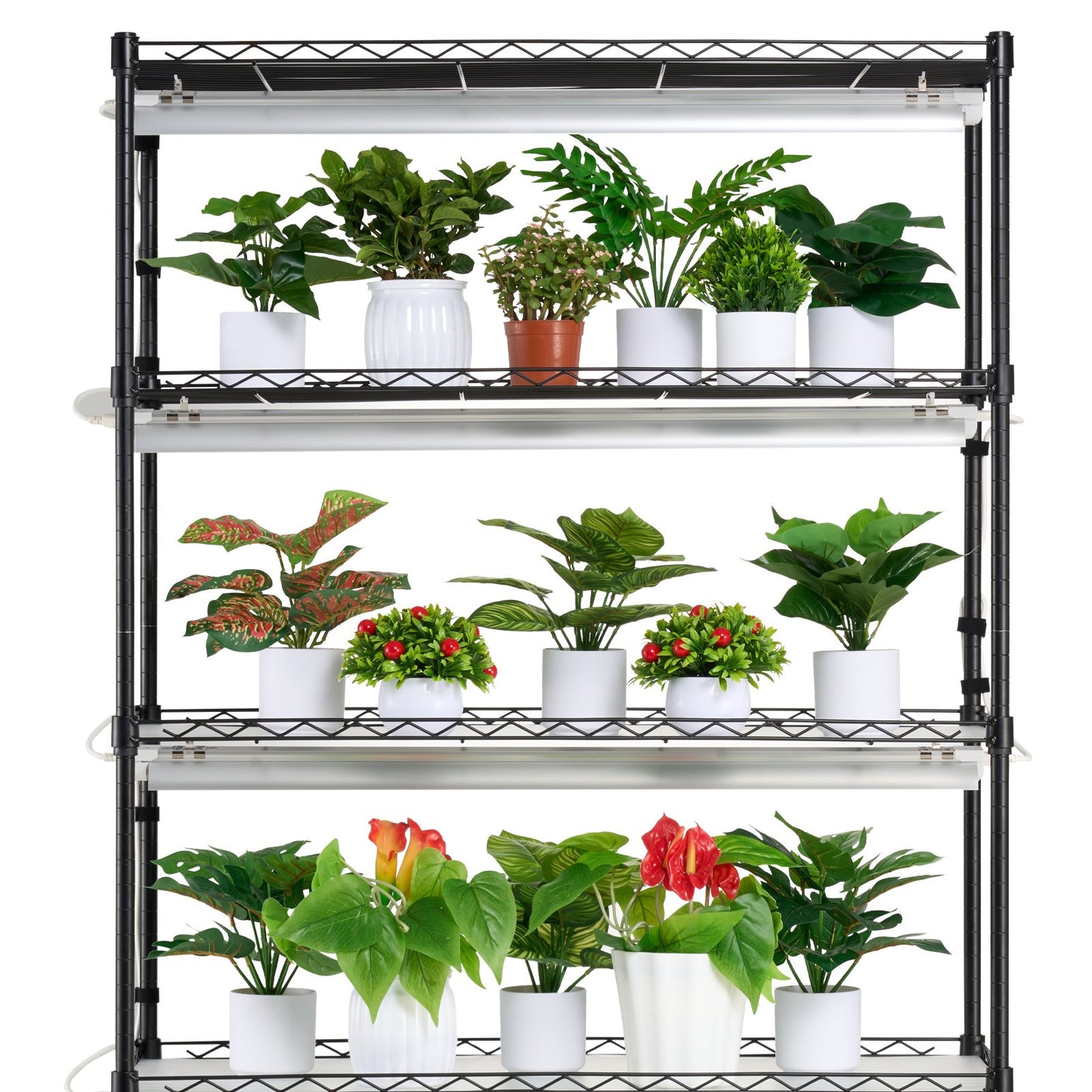 Plant Stand with Grow Light 6 våningar 180W 70,9" Indoor Plant Grow Hylla