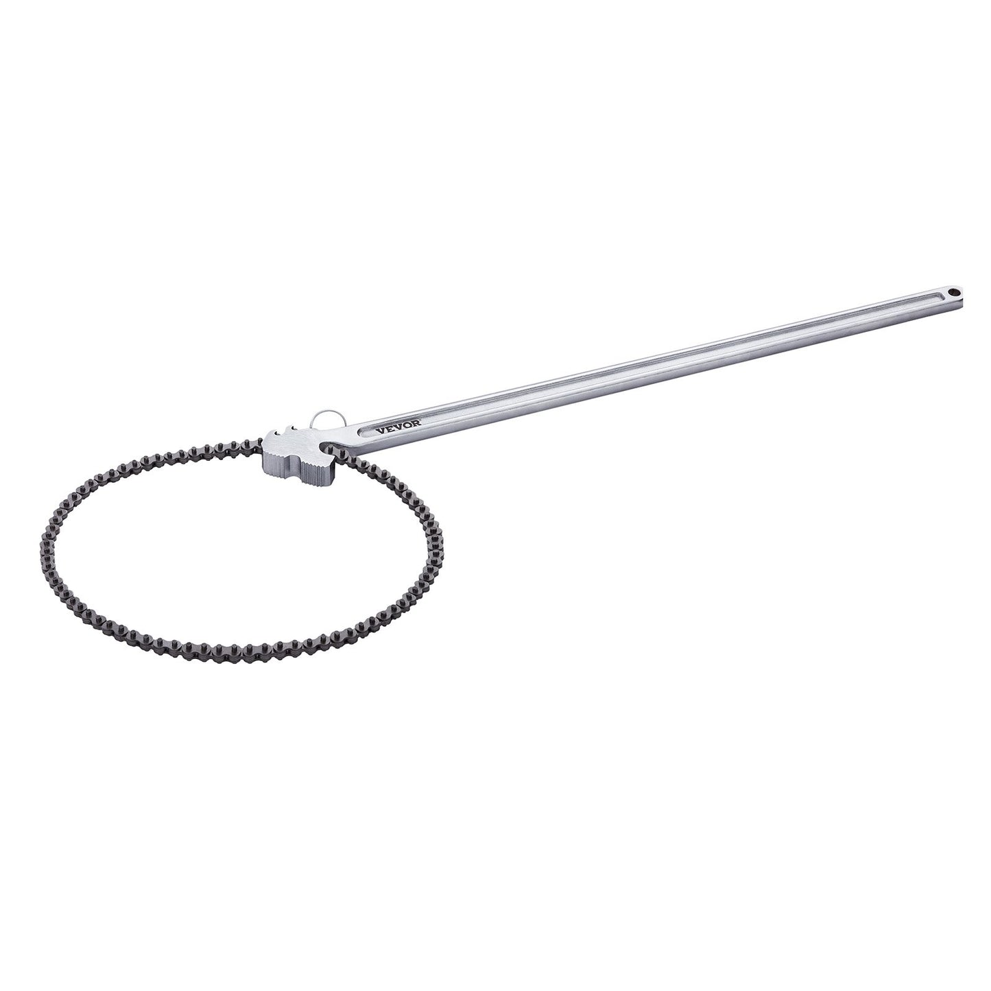 Chain Wrench, 48 inch Chain Pipe Wrench, 13.4 inch Diameter Capacity, CRV Reversible Pipe Fitting Tool Wrench with High Strength Jaw and Ergonomic Handle, for Pipe Installation and Car Repair