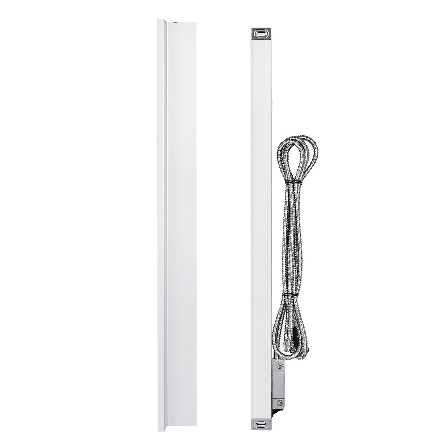 2 Präzisions-Linearmaßstäbe mit Längen von 250 mm und 1000 mm (10 Zoll und 40 Zoll)