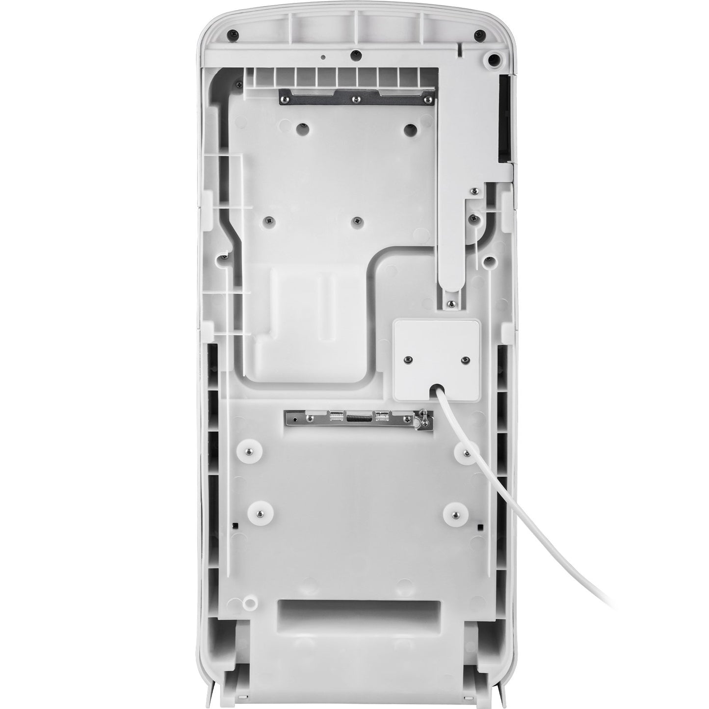 Jet Hand Dryer, Premium Electric Commercial Blade Hand Dryer, ABS Air Dryer Hand with HEPA Filtration Wall Mounted Hand Dryer, 2000W 220V Vertical Hand Dryer, High Speed Automatic Infrared Silver