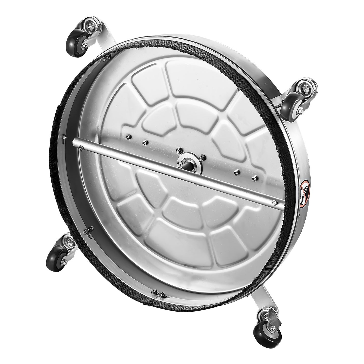 24" högtryckstvätt Ytrengöring 4 hjul Dubbla handtag 4000 Max PSI