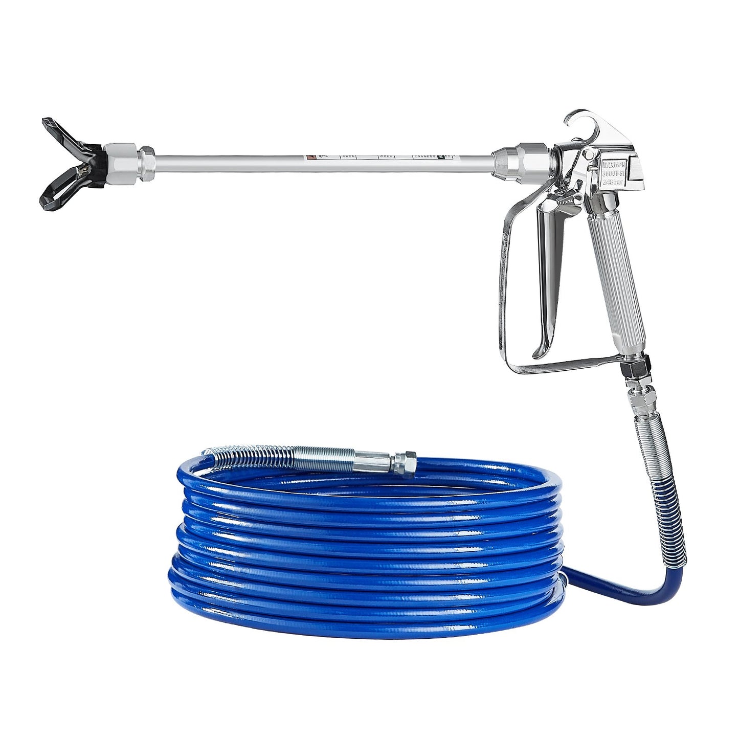 Airless Paint Spray Gun and Hose Kit 3600PSI with Extension Rod Filter