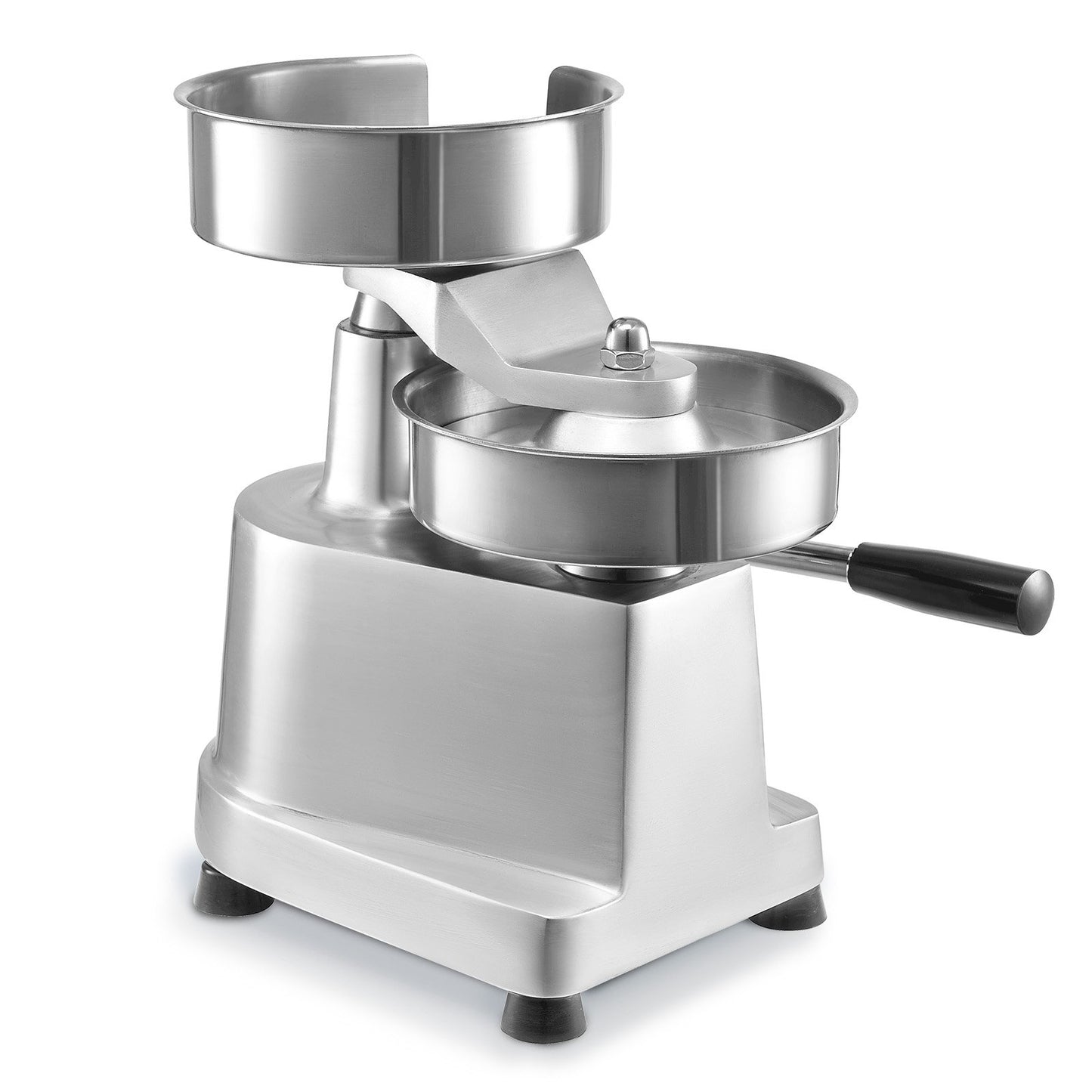 Commercial Hamburger Patty Maker, 150mm/6inch Hamburger Patty Maker, Heavy Duty Stainless Steel Food Bowl, Hamburger Press Machine, Kitchen Meat Forming Machine with 1000pcs Patty Papers