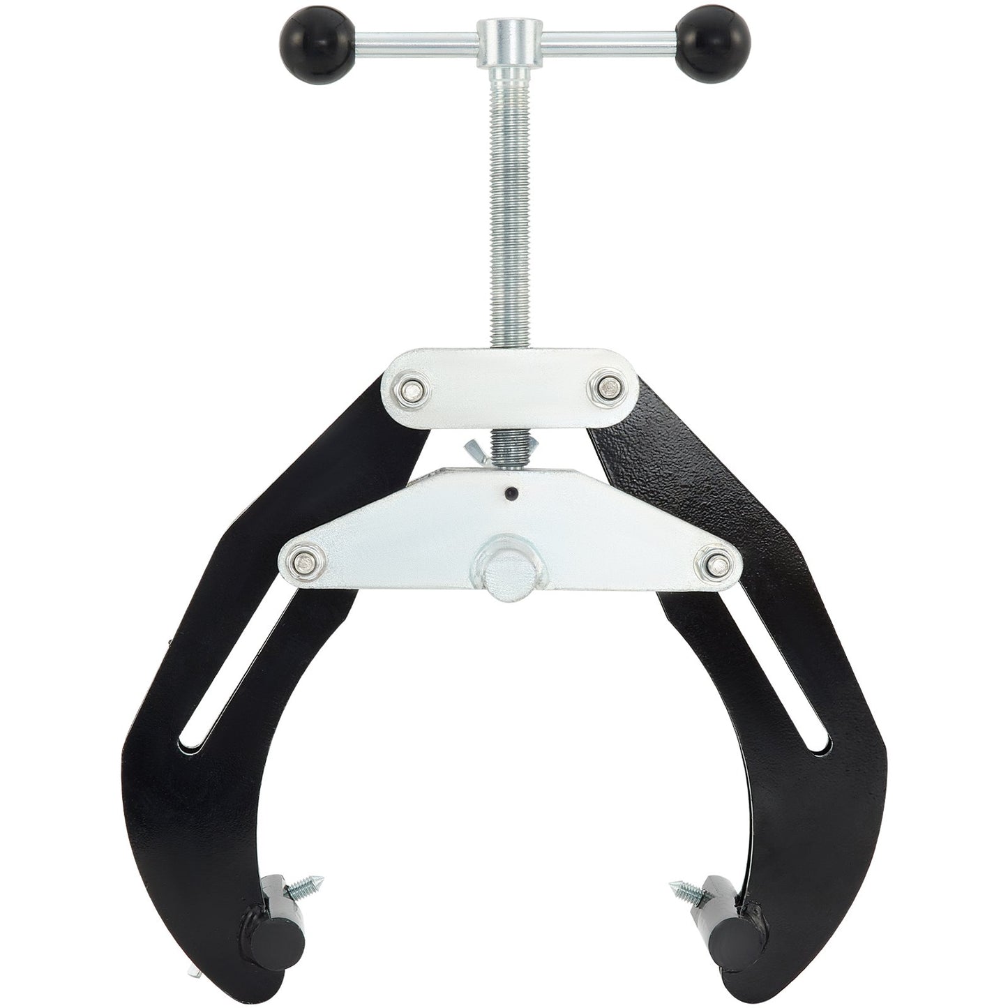 Pipe Clamp, 2 to 6 in, High Strength Ultra Clamp with Quick Acting Screws, Steel Pipe Alignment Tool with Lightweight Design, Black