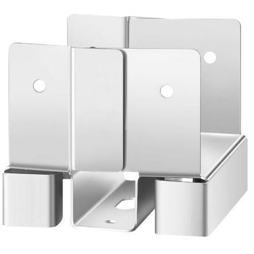 1er-Pack 4x4 Pfostenanker für Beton, Innenmaß 3,53x3,56 Zoll