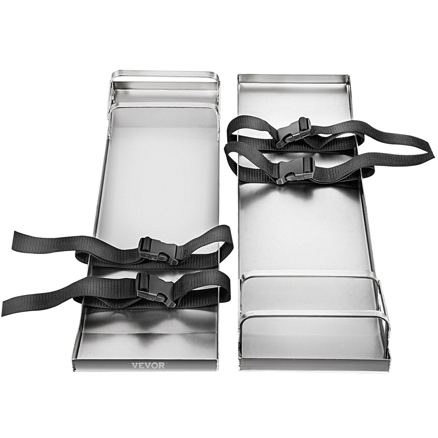 Betong Knäbrädor 30'' x 8'' Slider Knee Boards, Kneeler Board Rostfritt stål Kneeboards, Betongreglage Par rörliga skjutreglage, med betongbrädesband för cement och betongfinishi