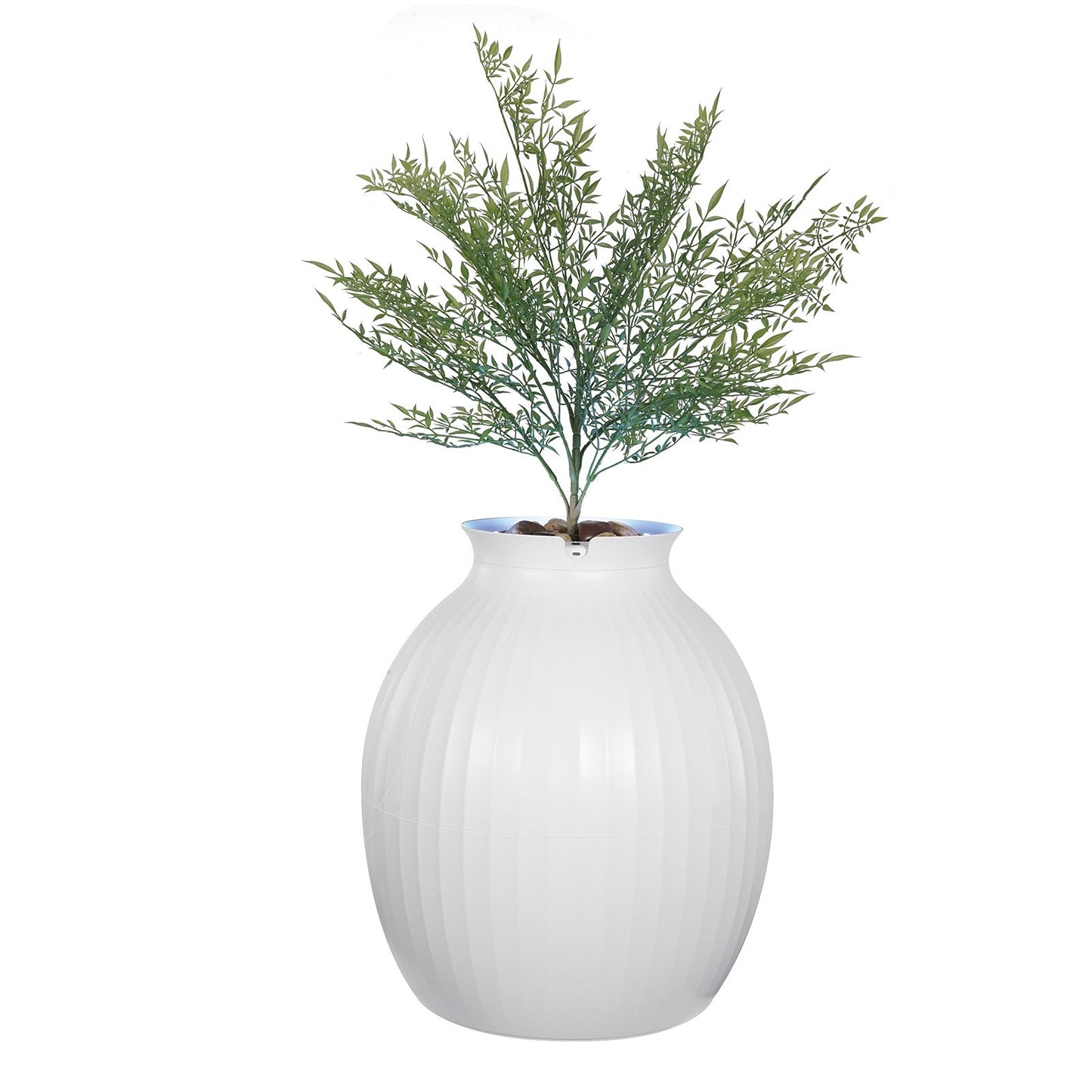 Geruchlose Pflanzentoilette, versteckte Katzentoilette mit künstlicher Pflanze