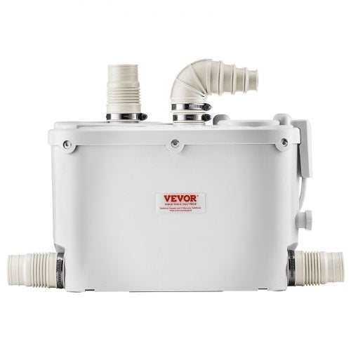 Zerhackerpumpe, 500 W, 29 GPM Durchfluss, 26 Fuß Hubhöhe für Küchen-/Kellerspülen | EU