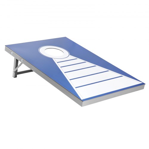 3x60 cm Cornhole Set Tragbares Cornhole Wurfspielbrett aus Aluminium, 8 Beutel | EU