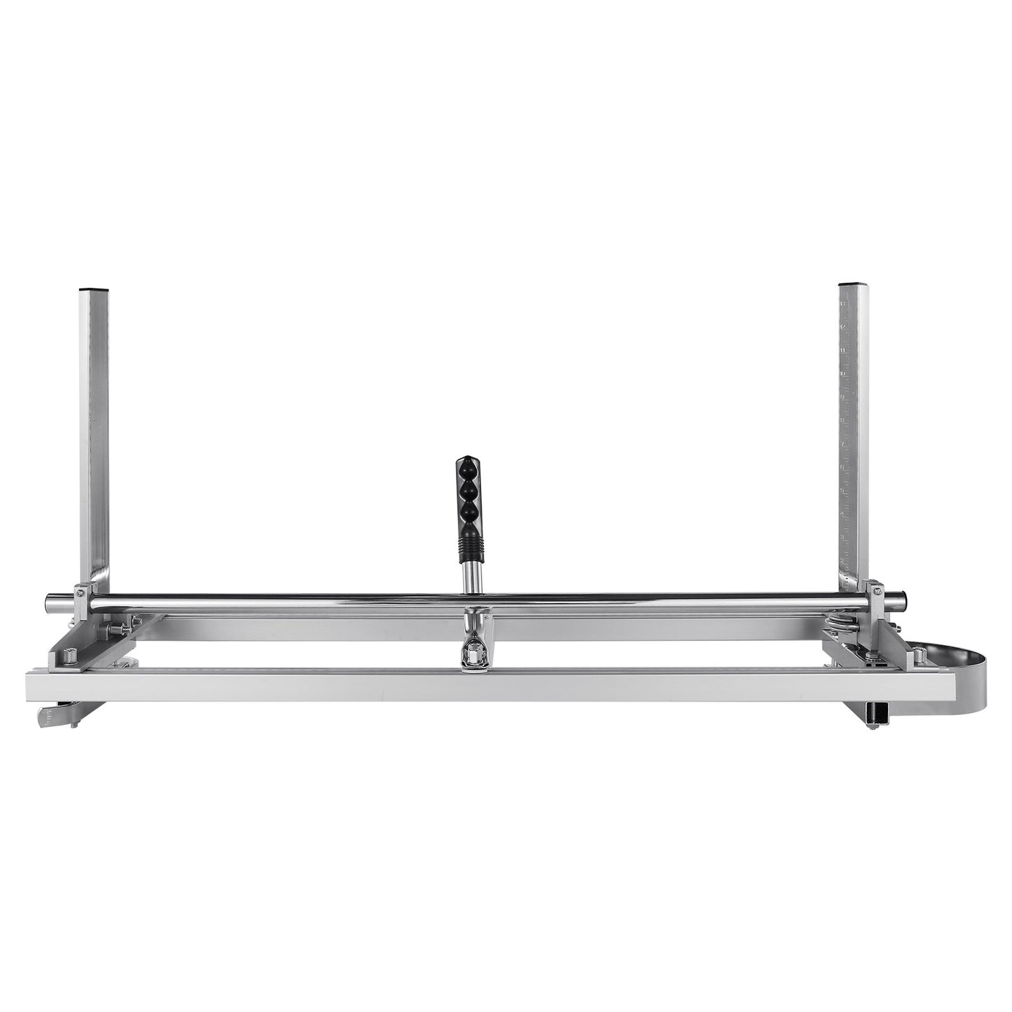 Bärbart sågverk 14"-36" svärd Galvaniserat stålmotorsågsplank 0,2"-11,81" Tjocklek, Trävirke Tvärsågverk för byggare och träarbetare, Silver