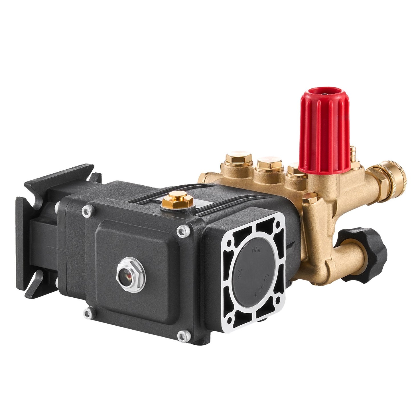 Högtryckstvättpump 3/4" axel horisontell triplexkolv 3300 PSI 2,5GPM