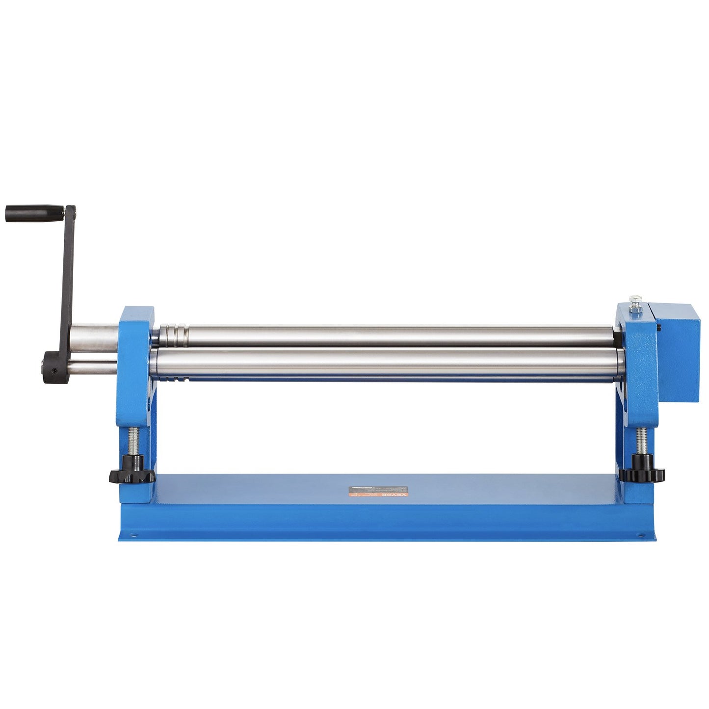 Slip Roll Machine, 24 inches Forming Width in 16 Gauge Capacity, Sheet Metal Slip Roller Rolling Bending Machine, with 2 Detachable Rollers for Low Carbon Steel Copper Sheet Aluminum Alloy Sheet