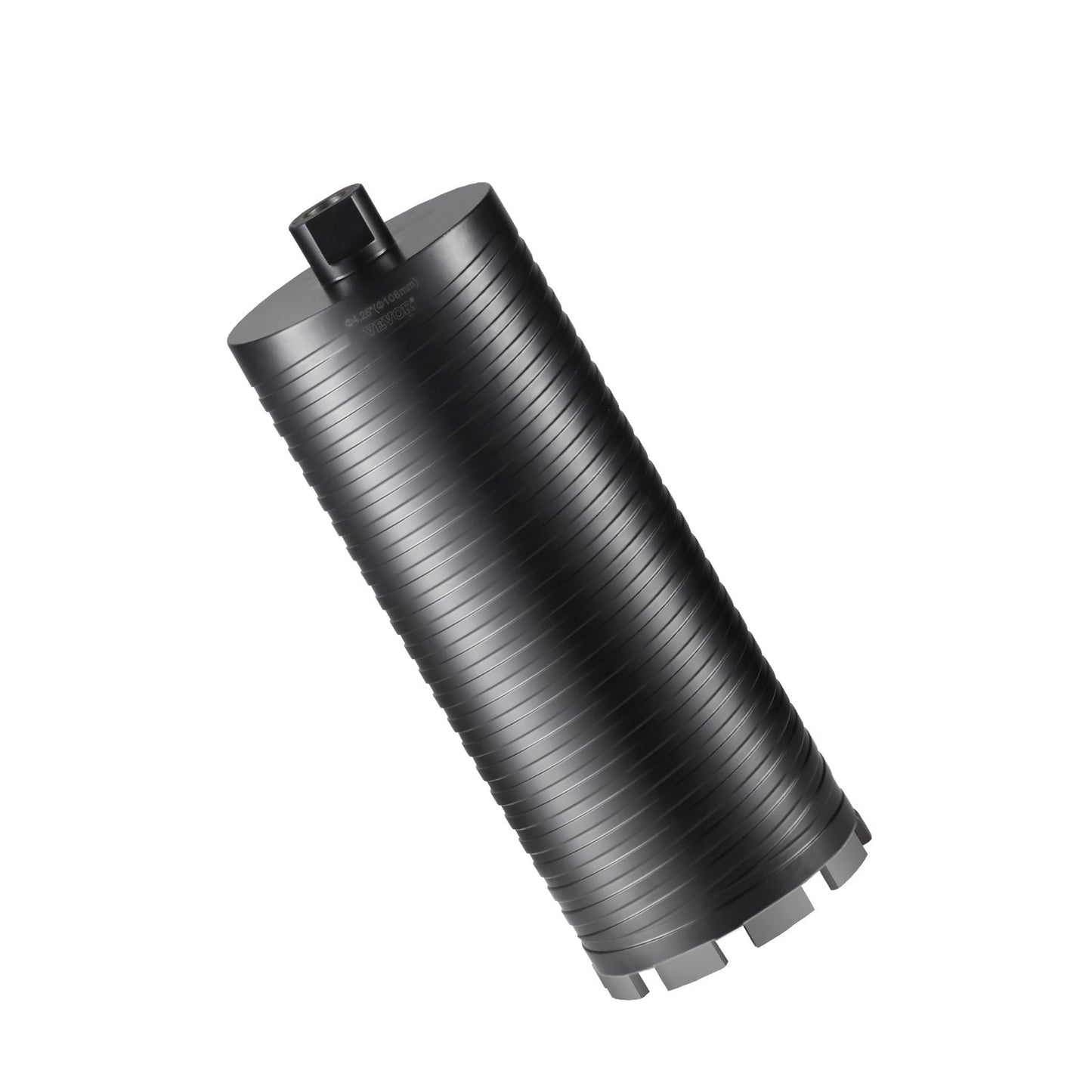 Kernbohrer, 4,25" Nass-/Trocken-Diamantkernbohrer für Ziegel und Block, Betonkernbohrer mit Zentrierbohreradapter und Sägeblatt, 9,5" Bohrtiefe, 5/8"-11 Innengewinde, Laserschweißen