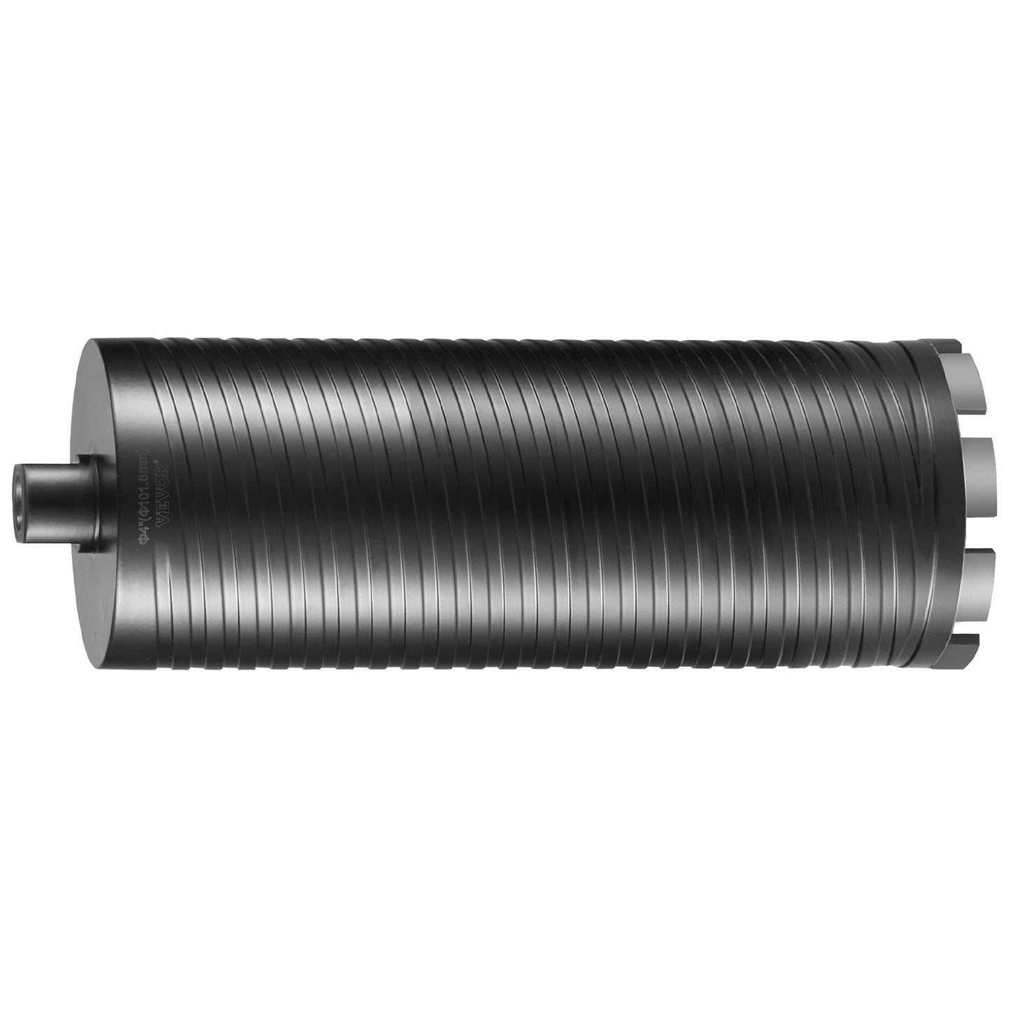 Core Drill Bit, 4" Wet/Dry Diamond Core Drill Bits for Brick and Block, Concrete Core Drill Bit with Pilot Bit Adapter and Saw Blade, 9.5" Drilling Depth, 5/8"-11 Inner Thread, Laser Welding