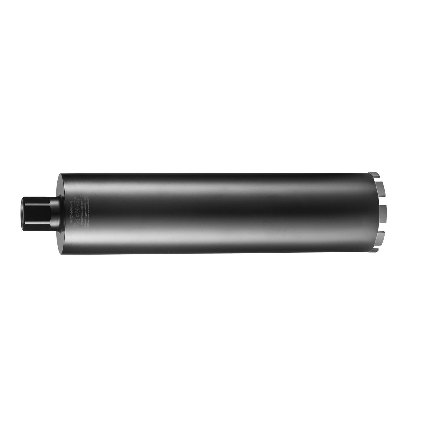 Core Drill Bit, 4.25" Wet Diamond Core Drill Bits, 14" Drilling Depth Concrete Core Drill Bit with Saw Blade, 1-1/4"-7 Inner Thread, Laser Welding, Diamond Wet Coring Bit for Concrete Brick