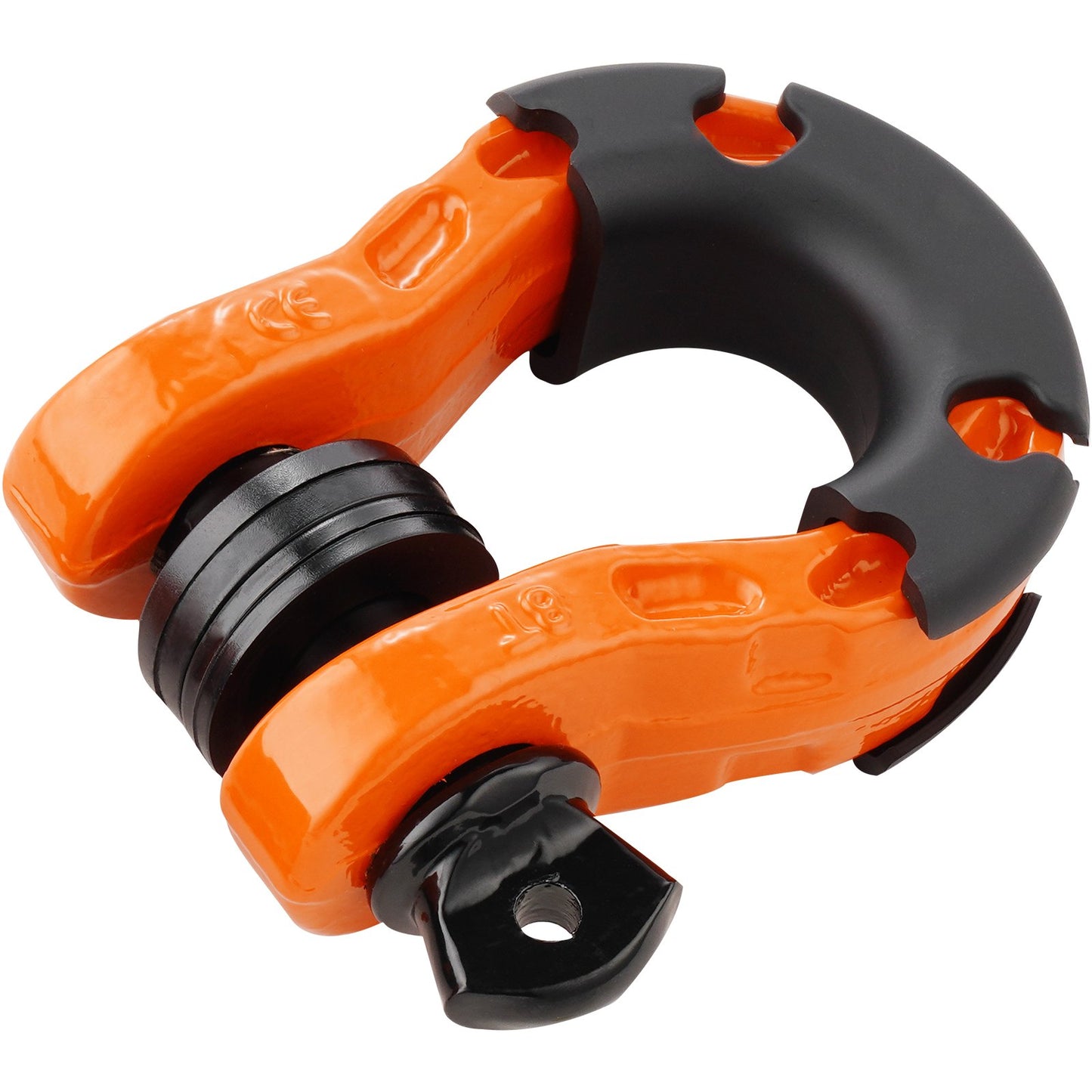 2er-Pack 3/4" D-Ring-Schäkel mit 7/8" Schraubstift 66139 lbs Bruchfestigkeit