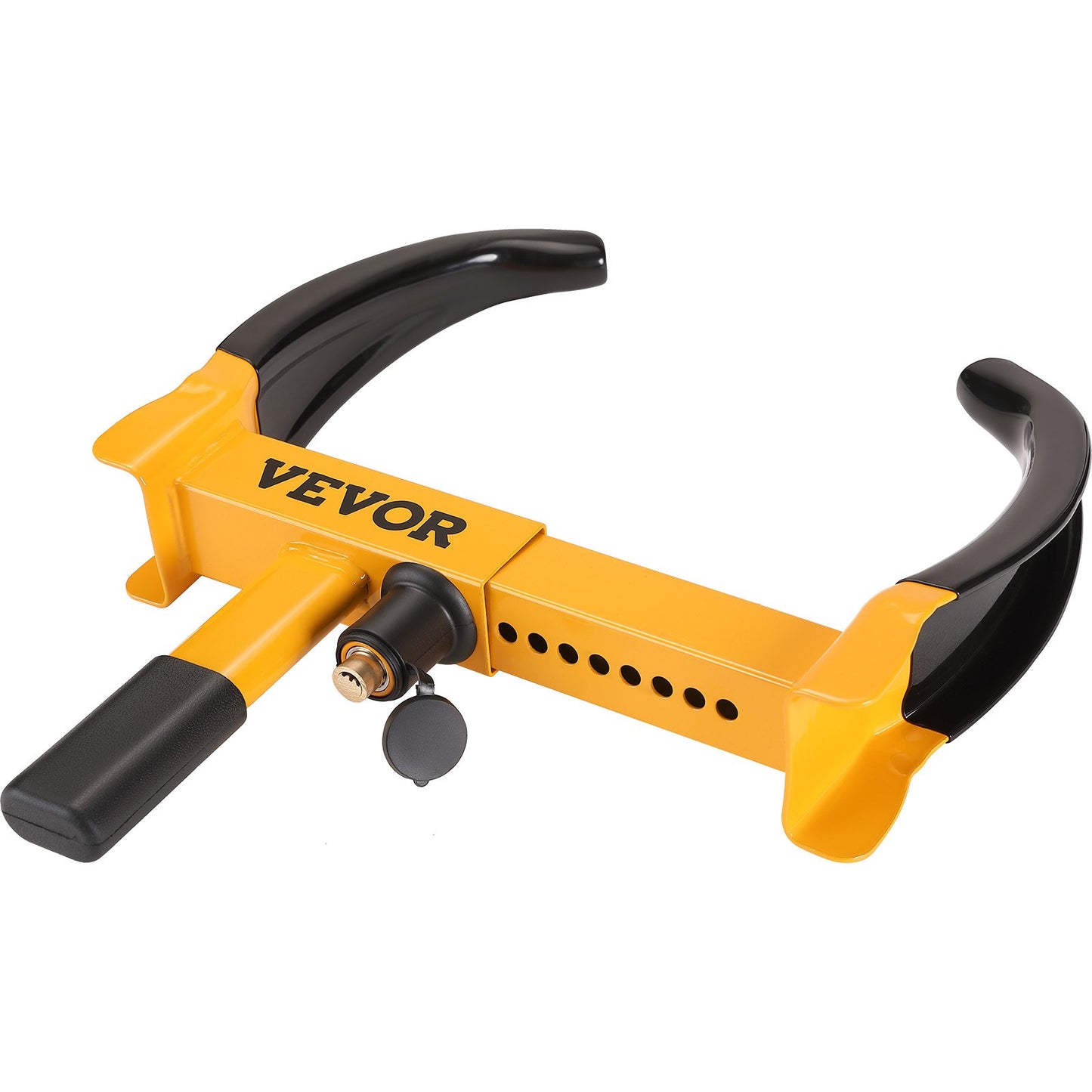 Hjullås, 2-pack Universal Hjulklämma Lås, Justerbar Stöldskydd Trailer Lock Hjulklämma, Kraftig stål Däcklås för ATV RV SUV Bil Golf Cart Båtar Motorcyklar, med 6 nycklar