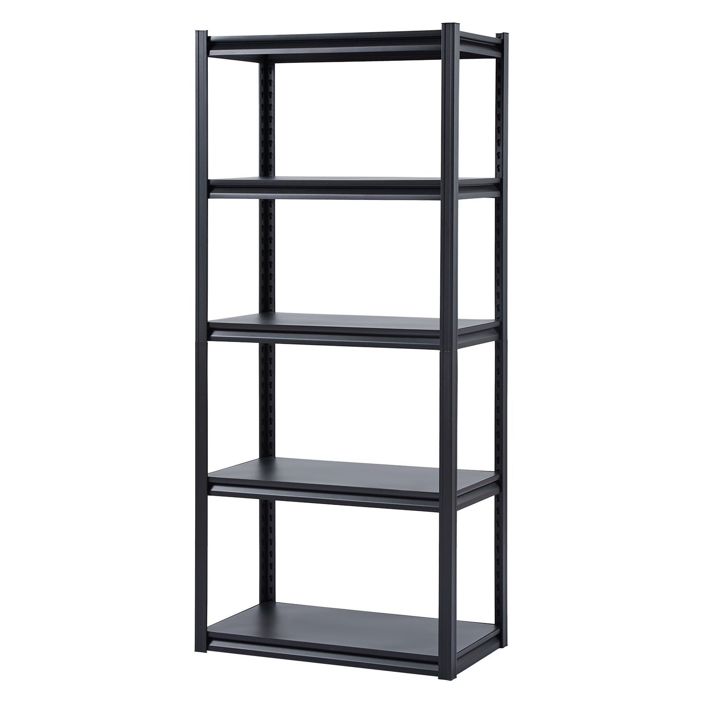 Storage Shelves 18" D x 32" W x 72" H 5-Tier Garage Storage Shelves
