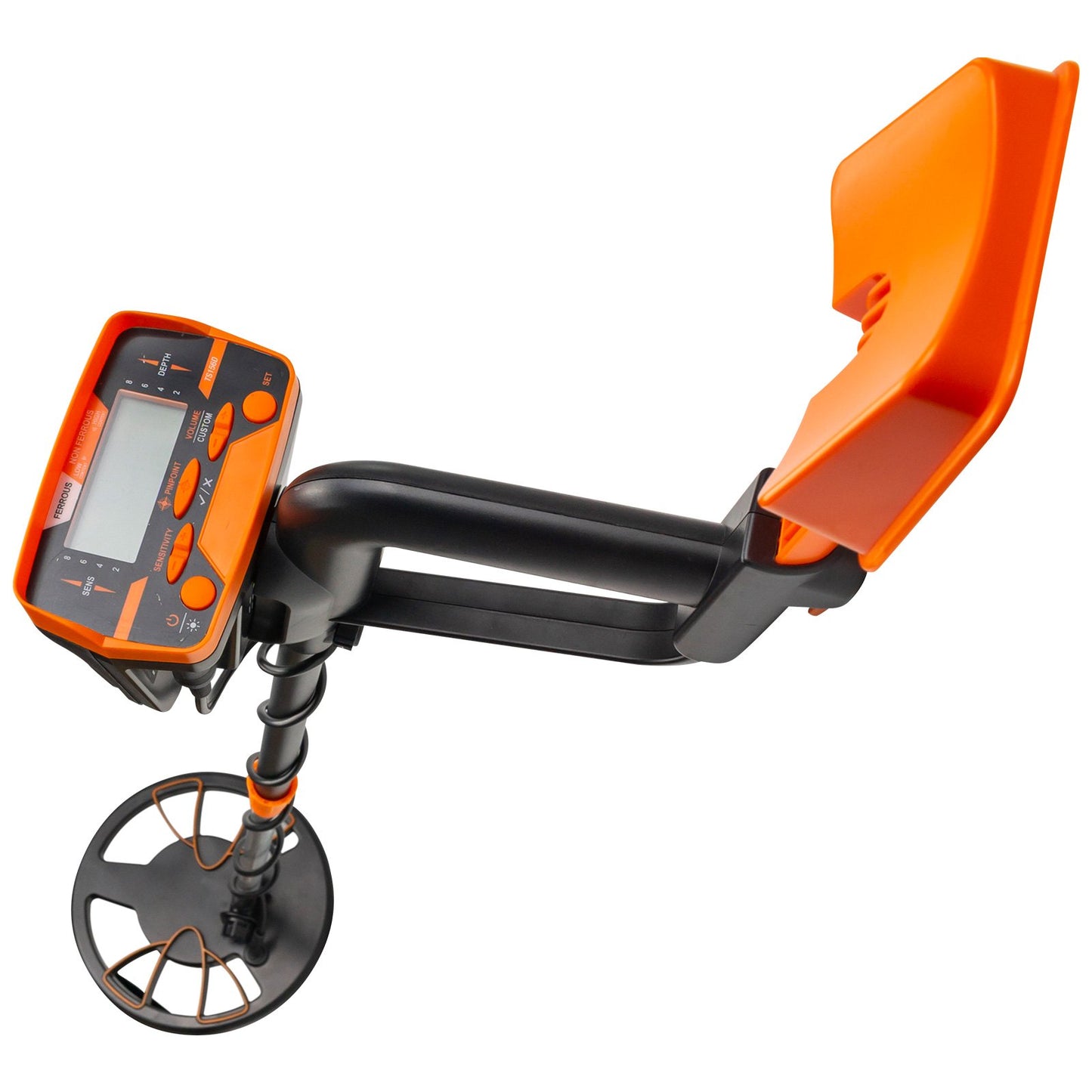 Yellow Metal Detector 3010 Waterproof Disc Metal Detectors Underwater Underground High Precision LCD Screen Metal Detector for Adults and Children Automatic Detector for Headphones