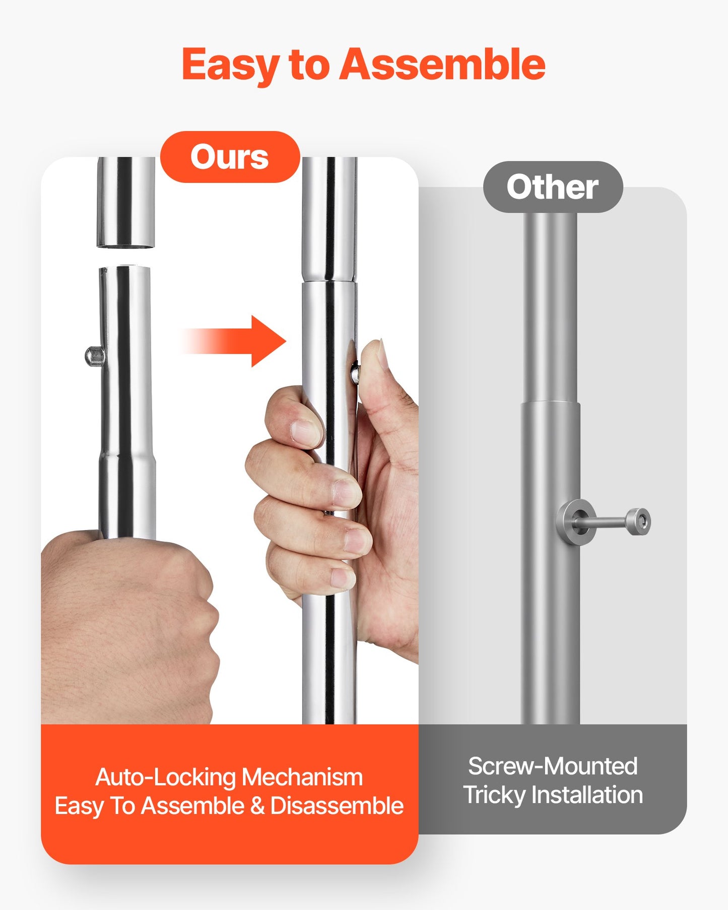 Clothes Rack, Rolling Clothing Garment Rack with 2 Hanging Rods and Storage Basket, 330 lbs Load Capacity, Extendable Carbon Steel Clothing Racks with Wheels for Bedroom, Laundry, Living Room