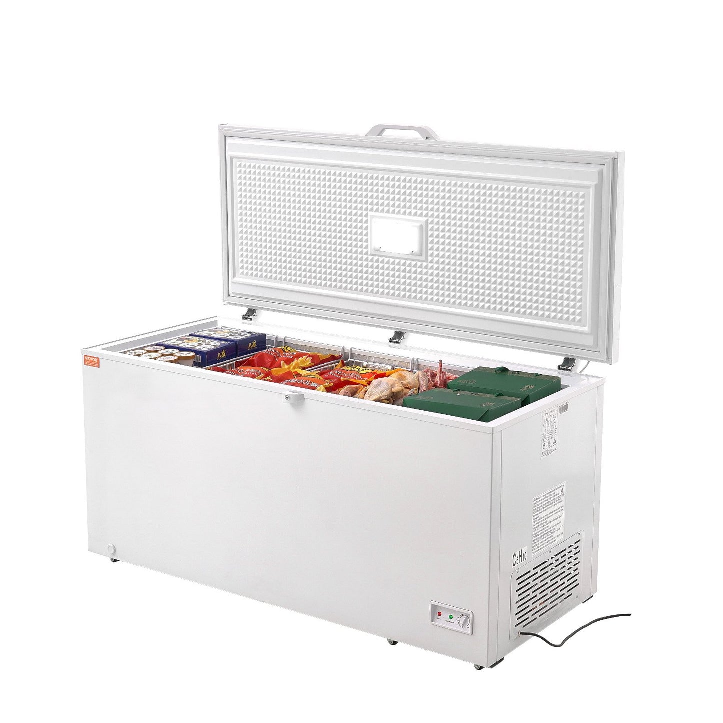 Coastal Freezer 17,2 cu.ft / 488 L großes Gefrierfach und 4 herausnehmbare Körbe