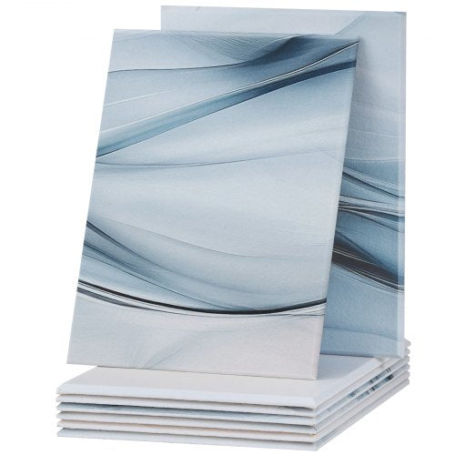 8-pack acoustic panels 35.5 x 28.5 cm self-adhesive for home studio | EU