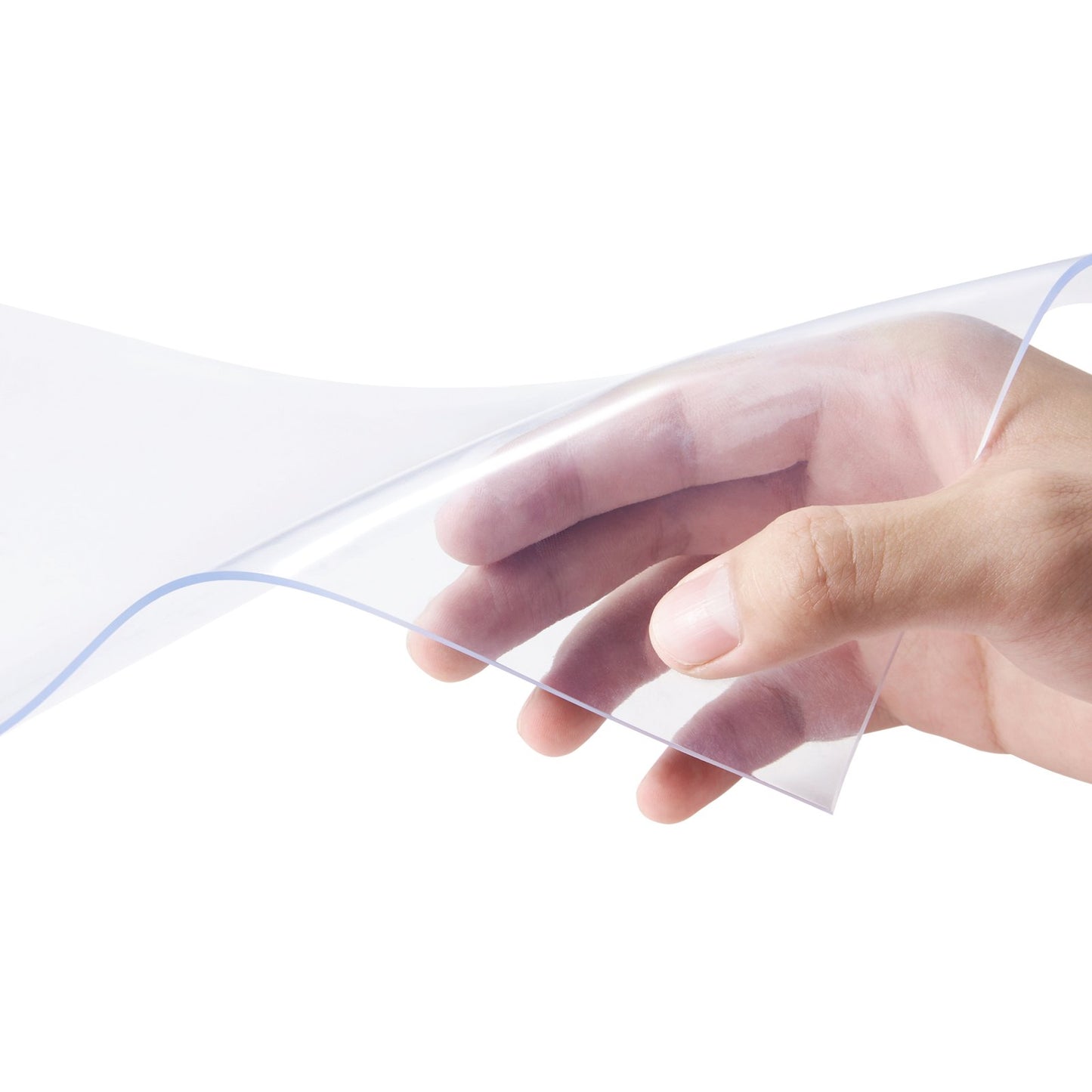 Strip Gardin PVC Dörr Gardin 82' x 8" Roll Cooler Frys Klar Plast