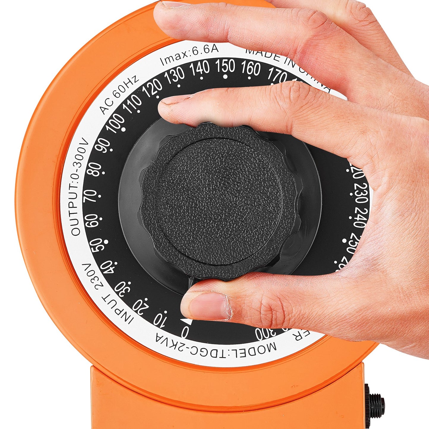 2000VA Transformator för variabel spänning 6,6A 0-300V Spänningsregulator LCD CE