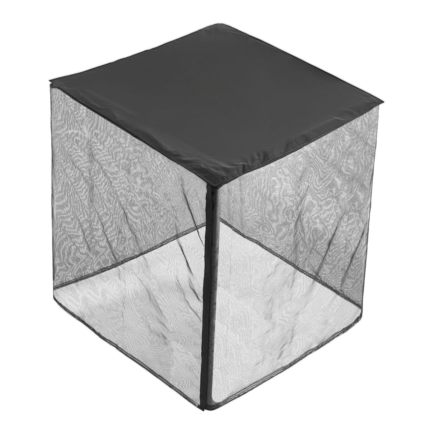 Air Conditioner Cover, 36 x 36 x 40 inch Ac Cover for Air Conditioning Unit, Dual-Layer, Detachable Canopy,Waterproof Polyester, Universal HVAC Protector for Outdoor Outside Ac Unit, Black