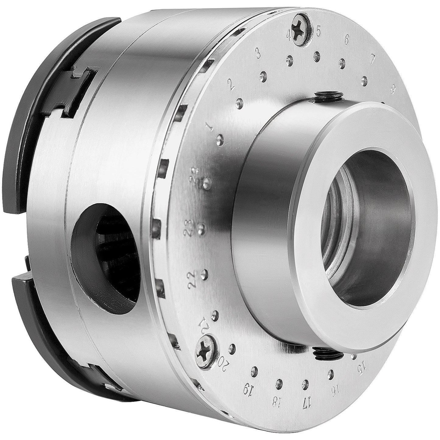 Svarvchuck 3,75-tums träsvarvningschuck 4 käftar svarvchucksats Nova svarvchuck träsvarvskålchuck med kvalitetstillbehör Konisk kugghjul och ett fodral för träbearbetning