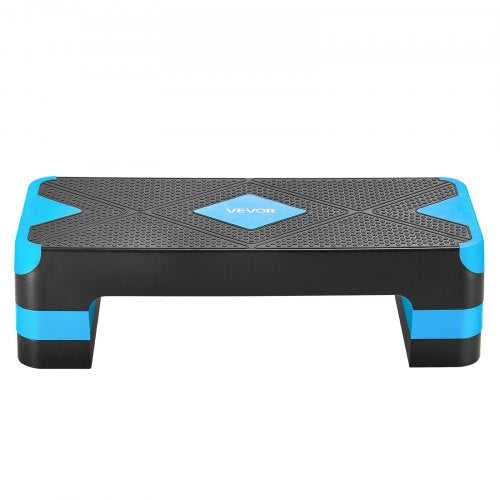 Aerobic-Trainings-Stepper-Plattform, verstellbar, 4 Stufen, Blau | EU