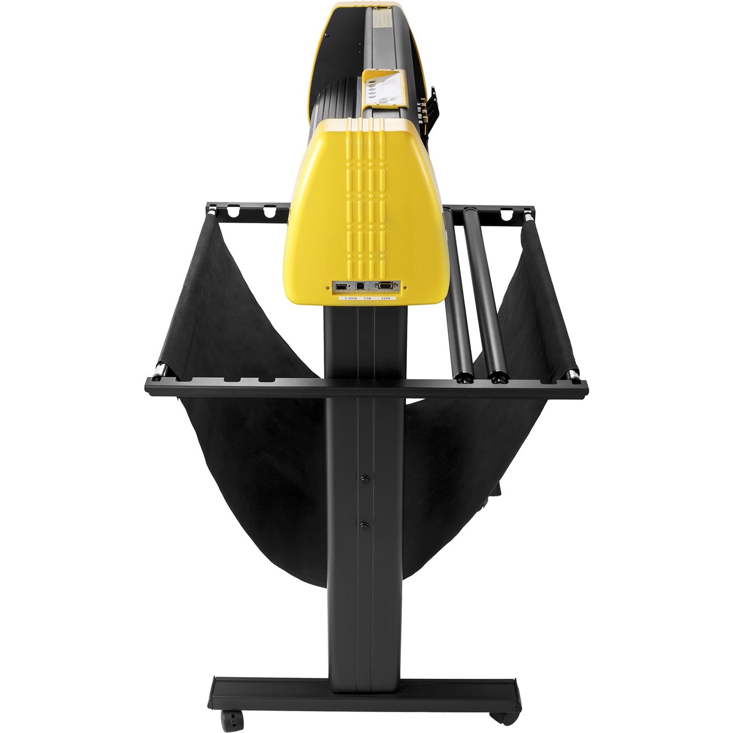 Vinyl Cutter Machine, 34 in / 870 mm Max Paper Feed Cutting Plotter, Automatic Camera Contour Cutting LCD Screen Printer with Stand Adjustable Force and Speed for Sign Making Plotter Cutter