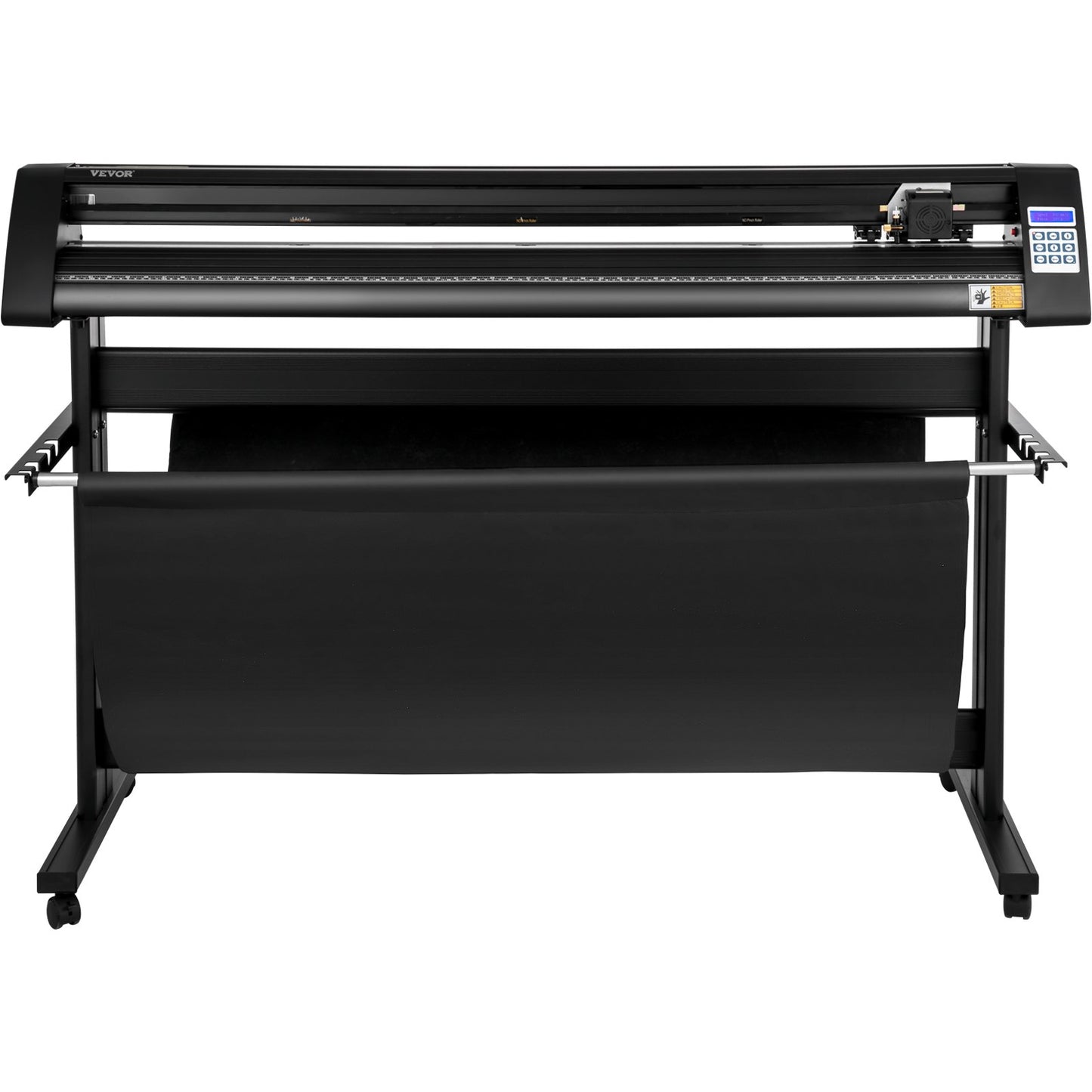 Vinylschneider, 1350 mm Vinylplotter, LED-Bildschirmplotterschneider, halbautomatisches integriertes optisches Auge, kompatibel mit SignCut-Software für Mac- und Windows-Systeme mit Ständer