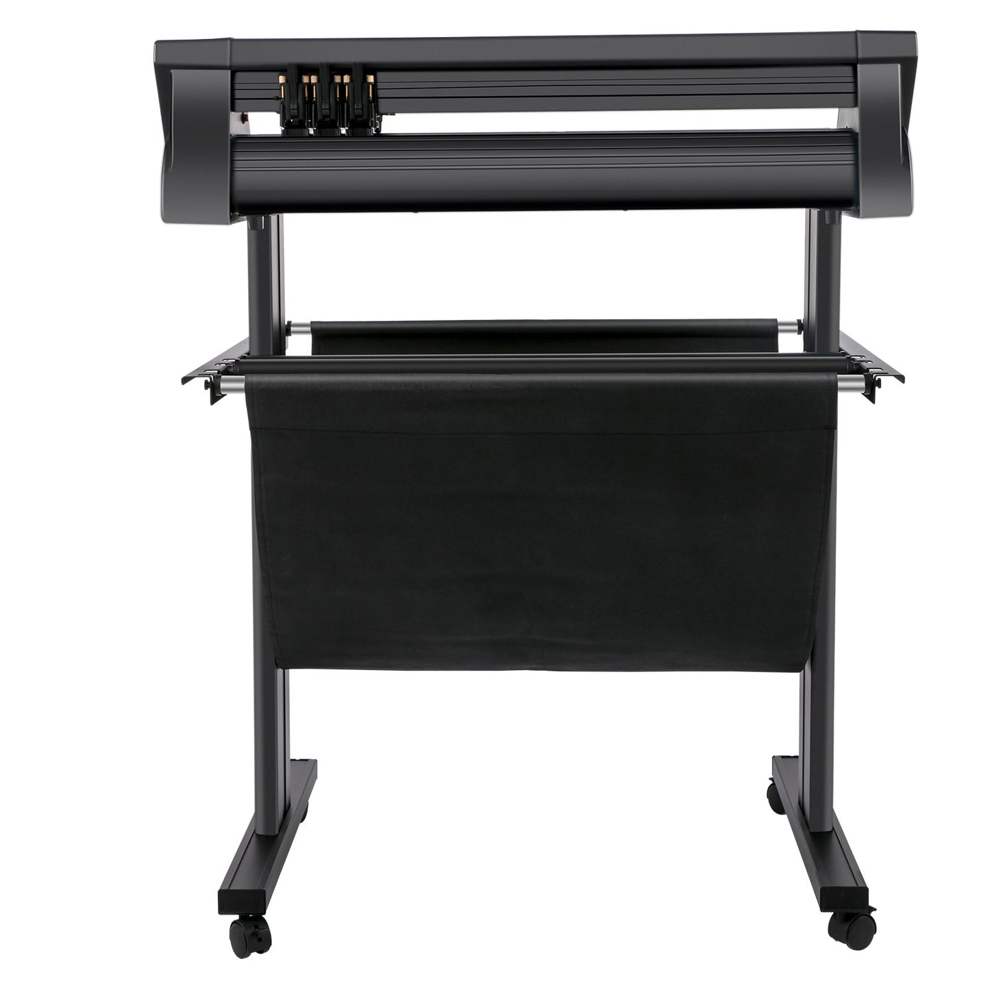 Vinylschneider, 870 mm Vinylplotter, LED-Bildschirmplotterschneider, halbautomatisches integriertes optisches Auge für präzise Führung, kompatibel mit SignMaster-Software für Windows-Systeme mit Ständer