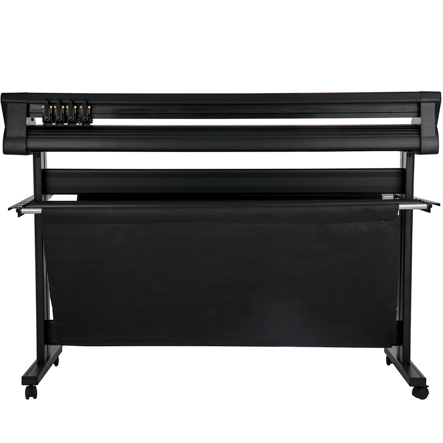 Vinyl cutter, 1350mm vinyl plotter, LED screen plotter cutter, semi-automatic built-in optical eye, compatible with SignMaster software for Windows systems with stand