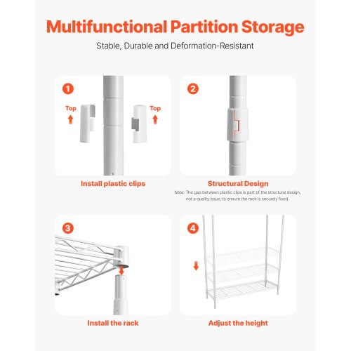 Over Washer and Dryer Storage Shelf Single Row 3-Tier Washing Machine Rack White | EU