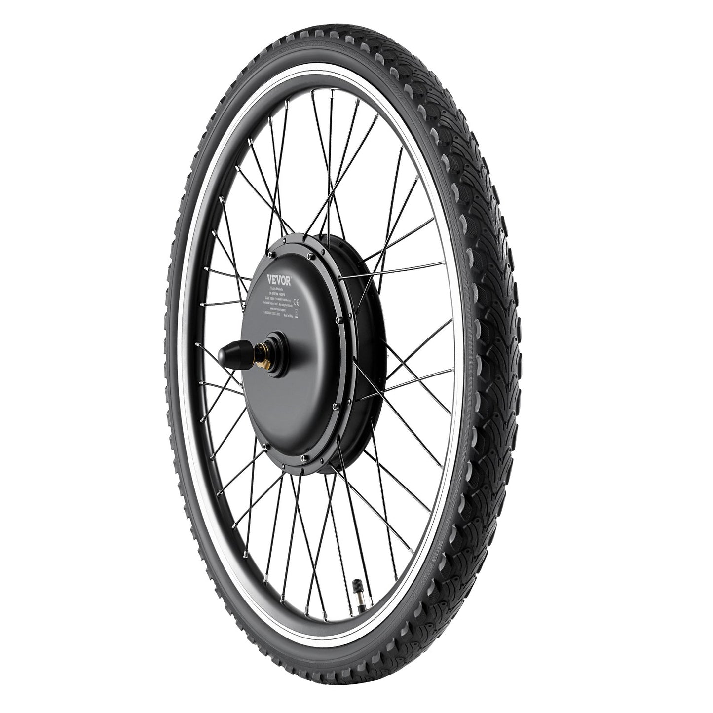 1000W Elektrofahrrad-Umbausatz, 48V 26" Vorderradmotor für Elektrofahrradnabe