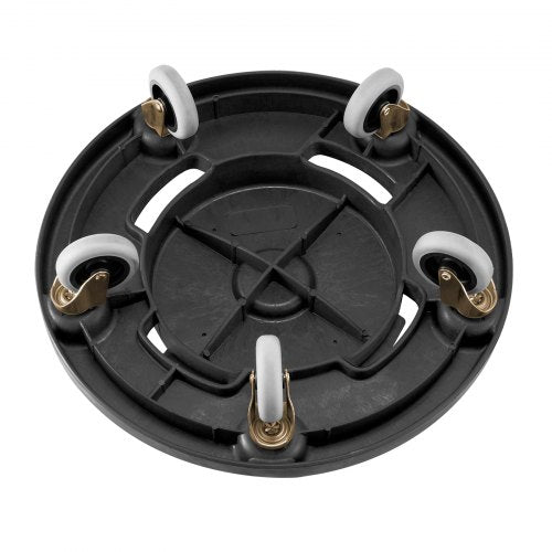 Runder Mülltonnenwagen, passend für 20, 32, 44, 55 Gal Mülltonnen, 500 lbs | EU