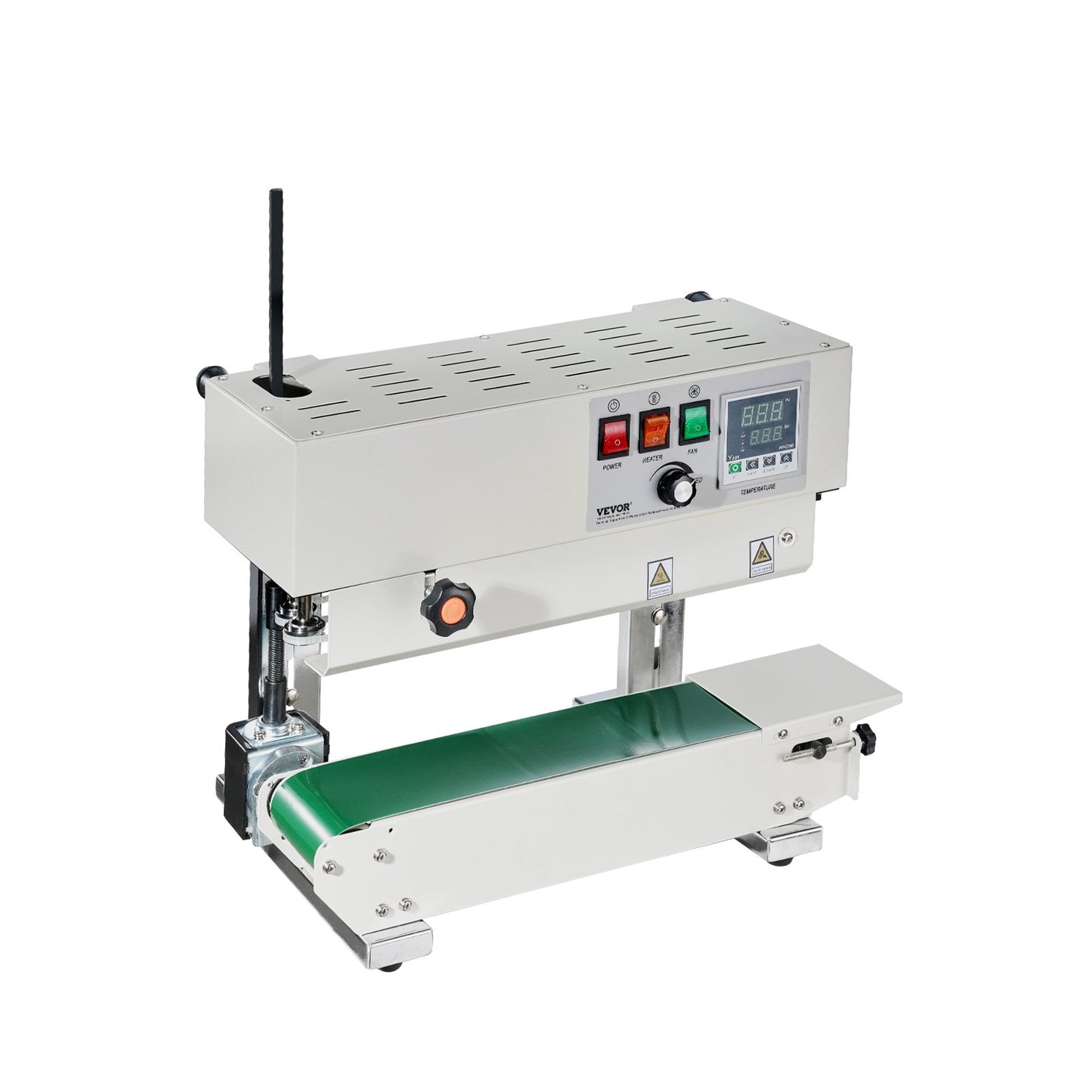 Continuous Bag Band Sealing Machine Vertical Band Sealer Carbon Steel