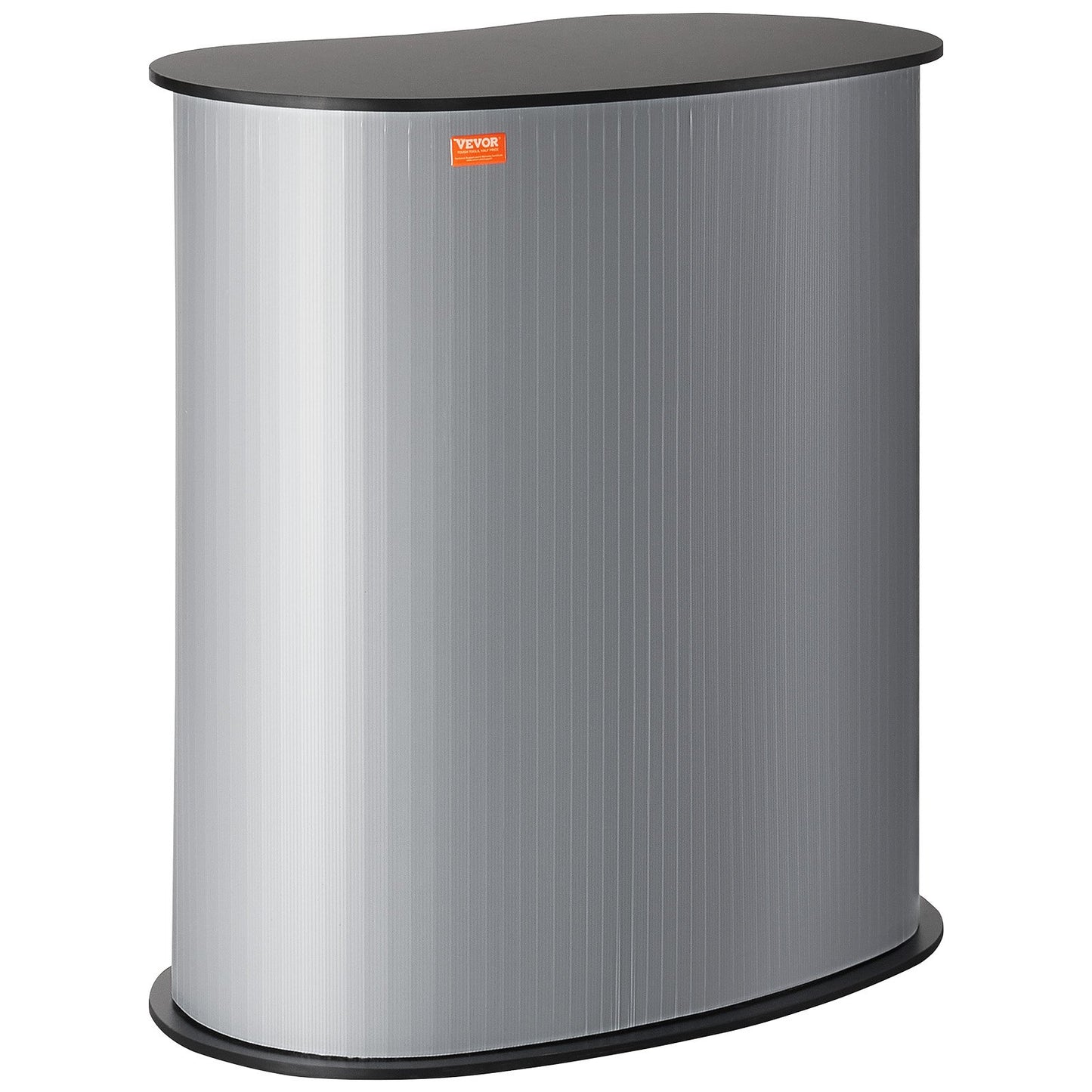 Tragbarer Messe-Podiumtisch, 35,43" x 19,29" x 37,01", Ausstellungsstand für Messen mit Wand, faltbarer Werbe-Bartisch, Pop-Up-Podium-Theke mit Tragetasche