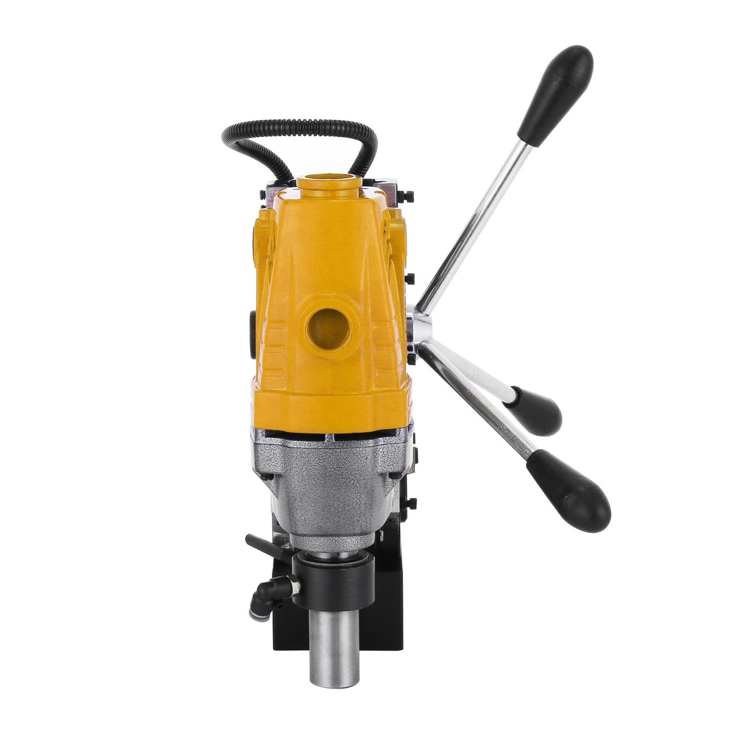 MD40 1-1/2 Zoll elektrische Magnetbohrmaschine mit 11-teiligem HSS-Fräsersatz, präziser Ringfräsersatz, kompakte, umschaltbare Evolution-1100-W-Magnetleistung