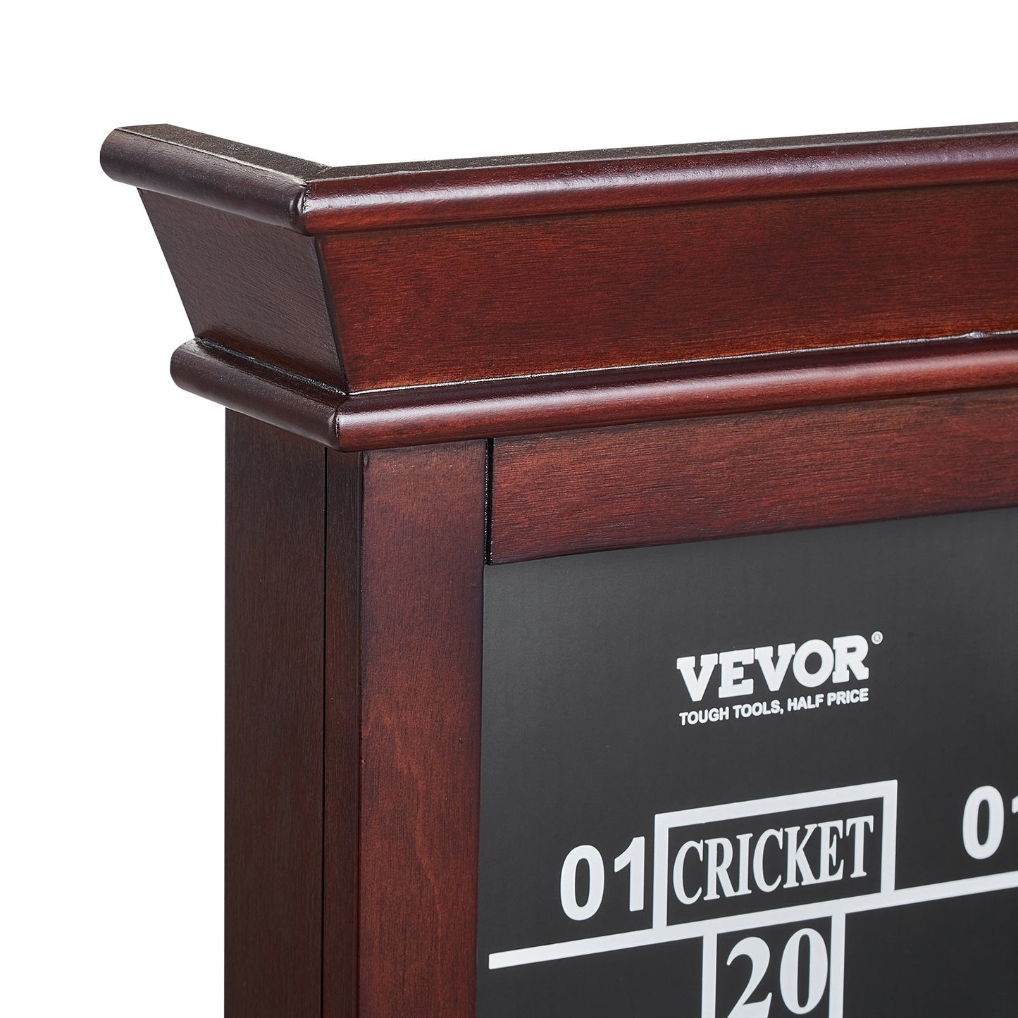 Dartscheibe und Kabinett-Set Offizielle Größe Komplettes Zubehör Steeldarts