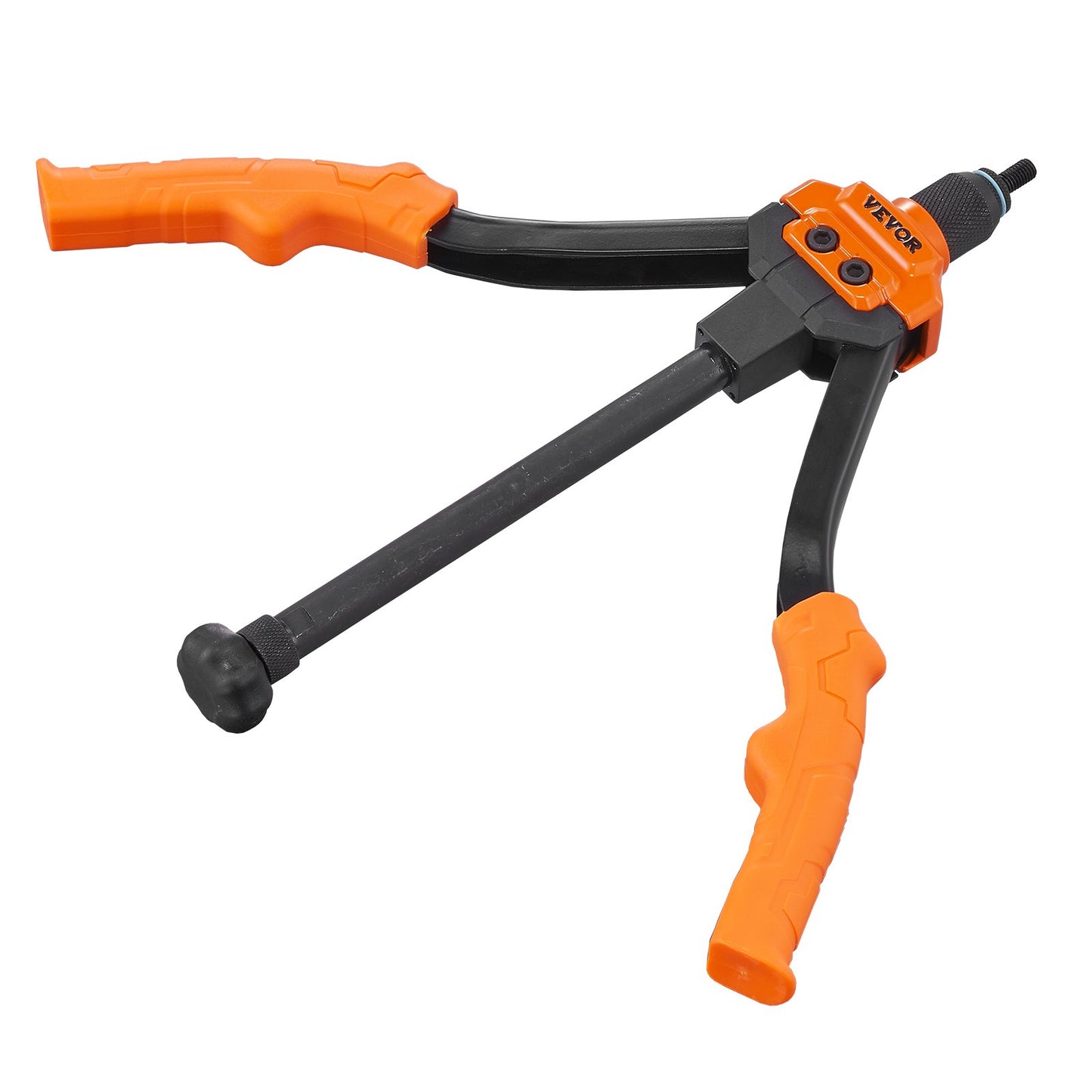 Nietmutternwerkzeug, 14-Zoll-Nietmuttern-Werkzeugsatz mit 7 metrischen und SAE-Dornen, 70-teiliges Sortiment an Nietmuttern, 10-24, 1/4-20, M6, 5/16-18, M8, 3/8-16, M10, Nietmutternsatz mit robuster Tragetasche