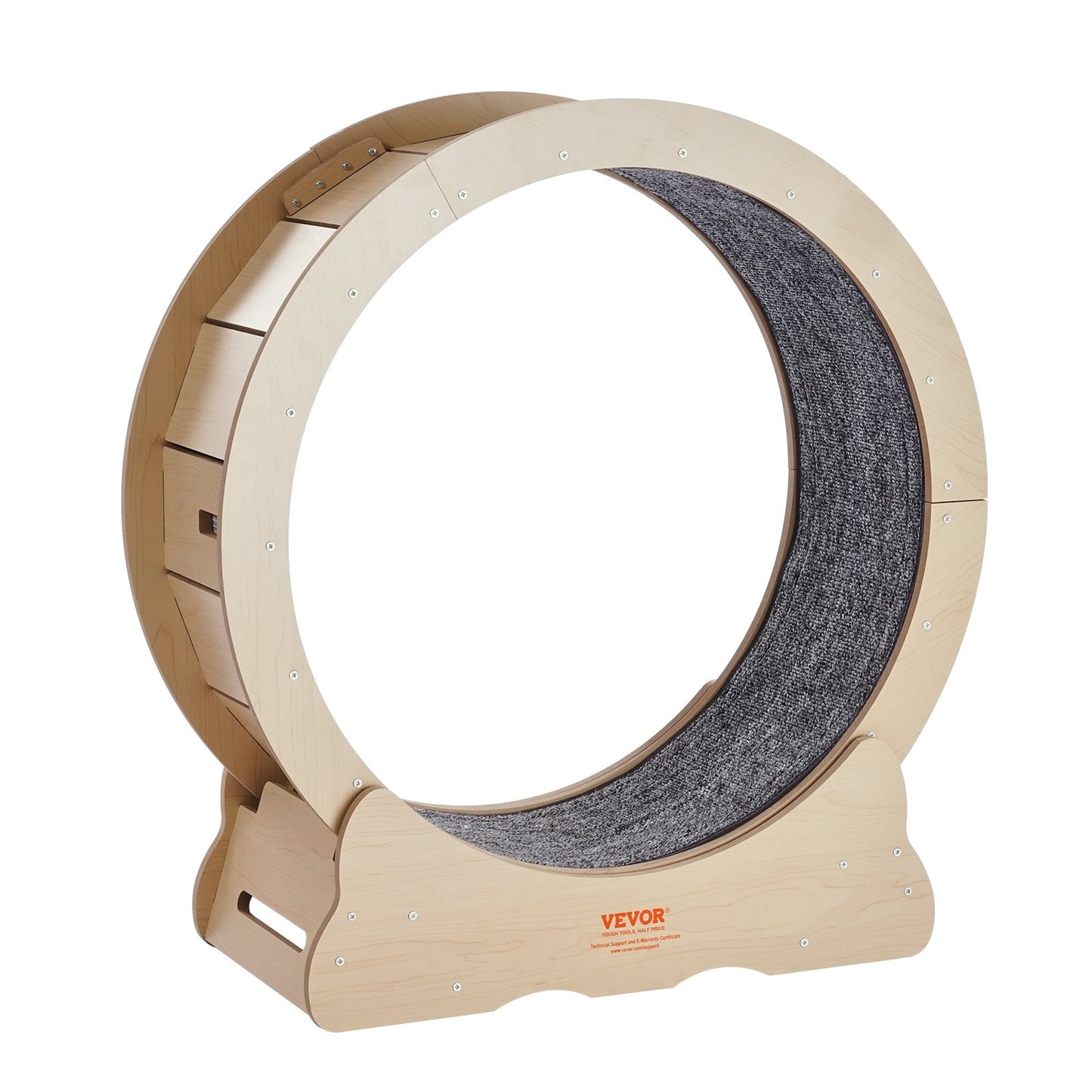 Katzen-Laufrad, großes Katzen-Laufbandrad für Hauskatzen, 29,5 Zoll