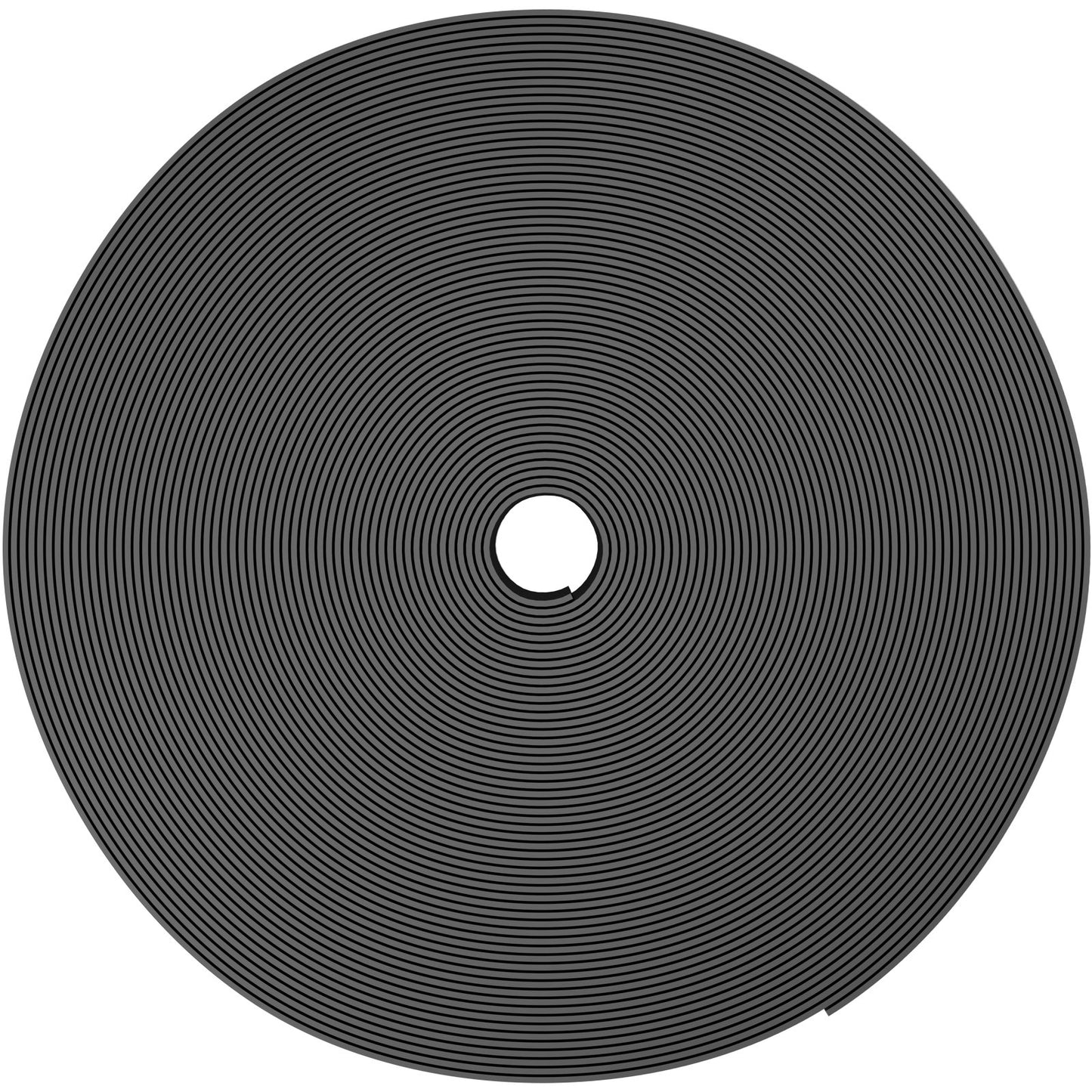 Landskapskant, 10 tums djup 80 fot total längd, återvunnen HDPE lindad terrassbräda, flexibel böjkant för landskapsarkitektur, gräsmatta, trädgård, trädgård, mot invaderande ogräs, svart