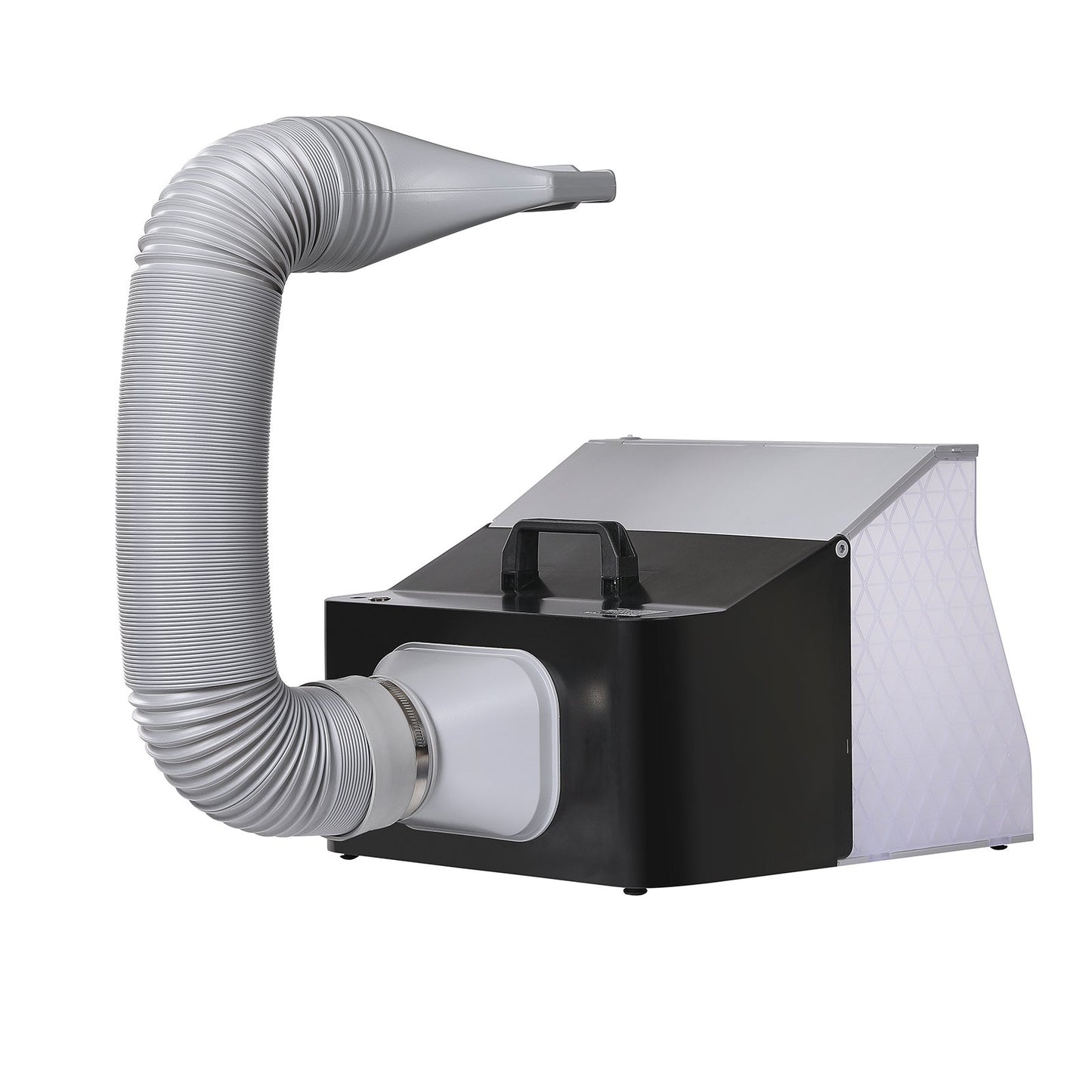 Airbrush-Spritzkabine, tragbare Hobby-Airbrush-Farbspritzkabine mit Doppelventilator