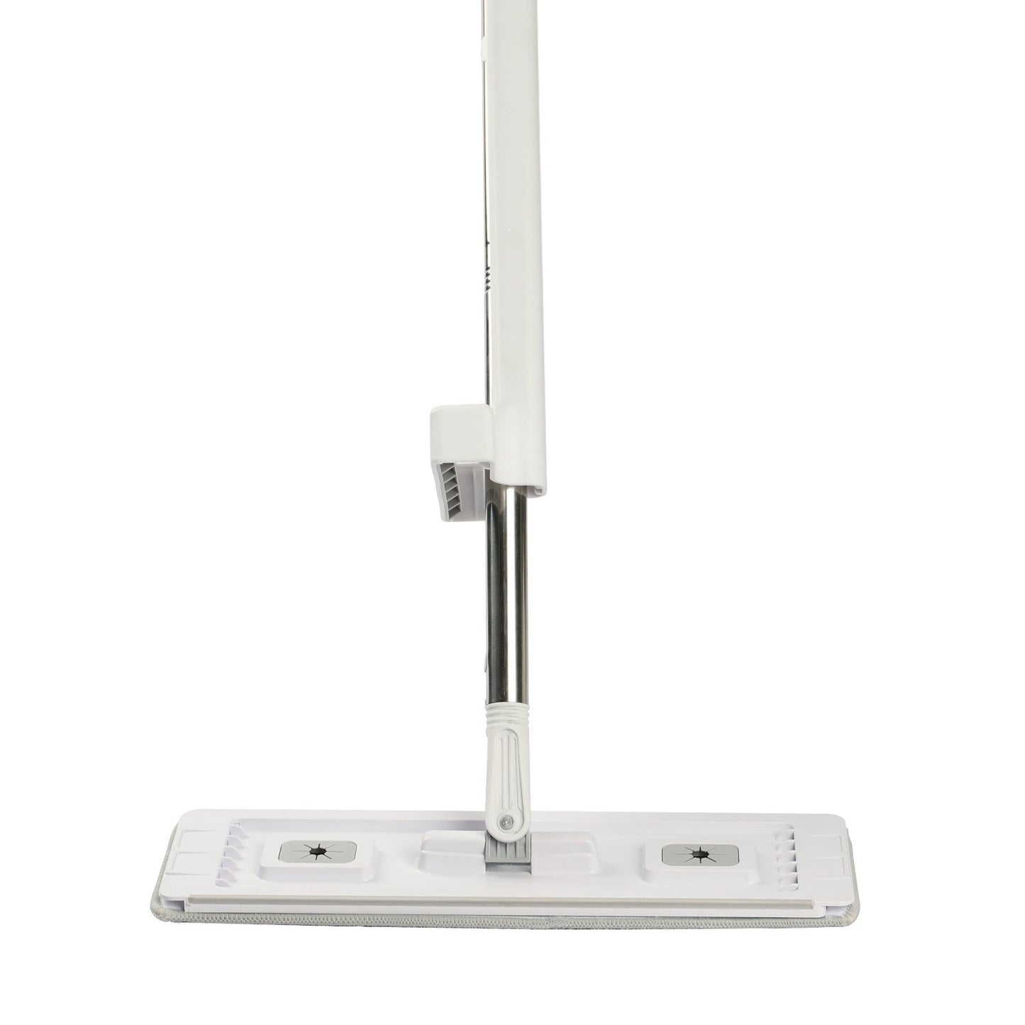 Flat Mop, Self Wringing, Microfiber Floor Mop with 4 Reusable & Washable Mop Pads for Dry & Wet Floor Cleaning, Microfiber Flat Mop with Stainless Steel Handle for Hardwood Laminate Tile Vinyl