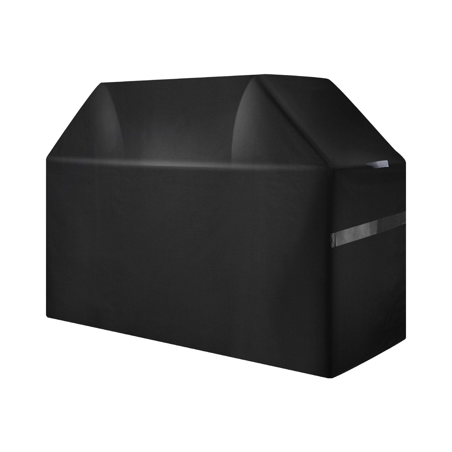 Grill Cover, 48 inch BBQ Covers for Outdoor Grills, Waterproof, Fade Resistant, Weather Resistant Heavy Duty 600D Polyester, Easy On/Off, with Hook-and-Loop Straps, Black